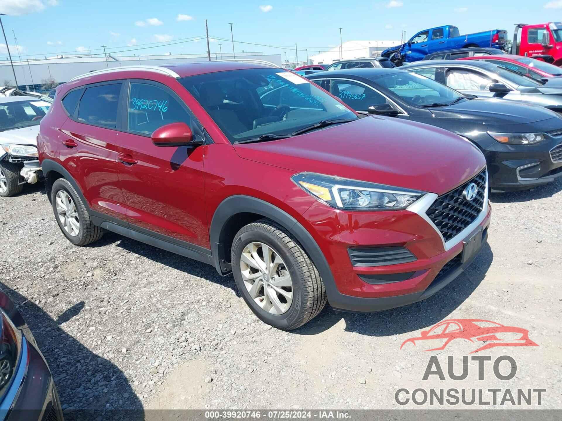 HYUNDAI TUCSON 2020 - KM8J3CA4XLU240440