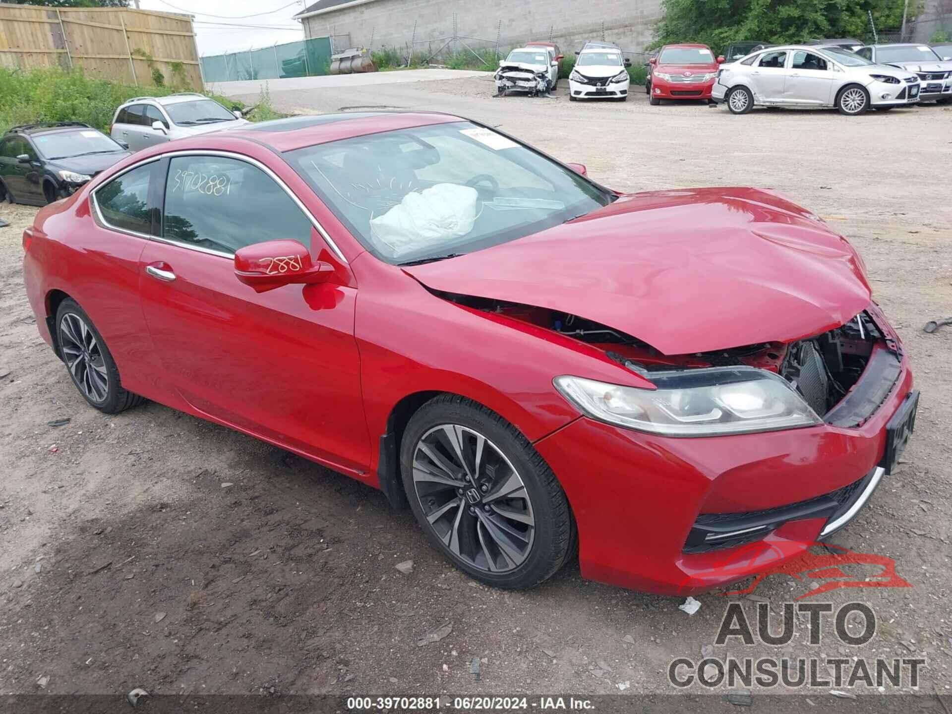 HONDA ACCORD 2016 - 1HGCT1B85GA007416