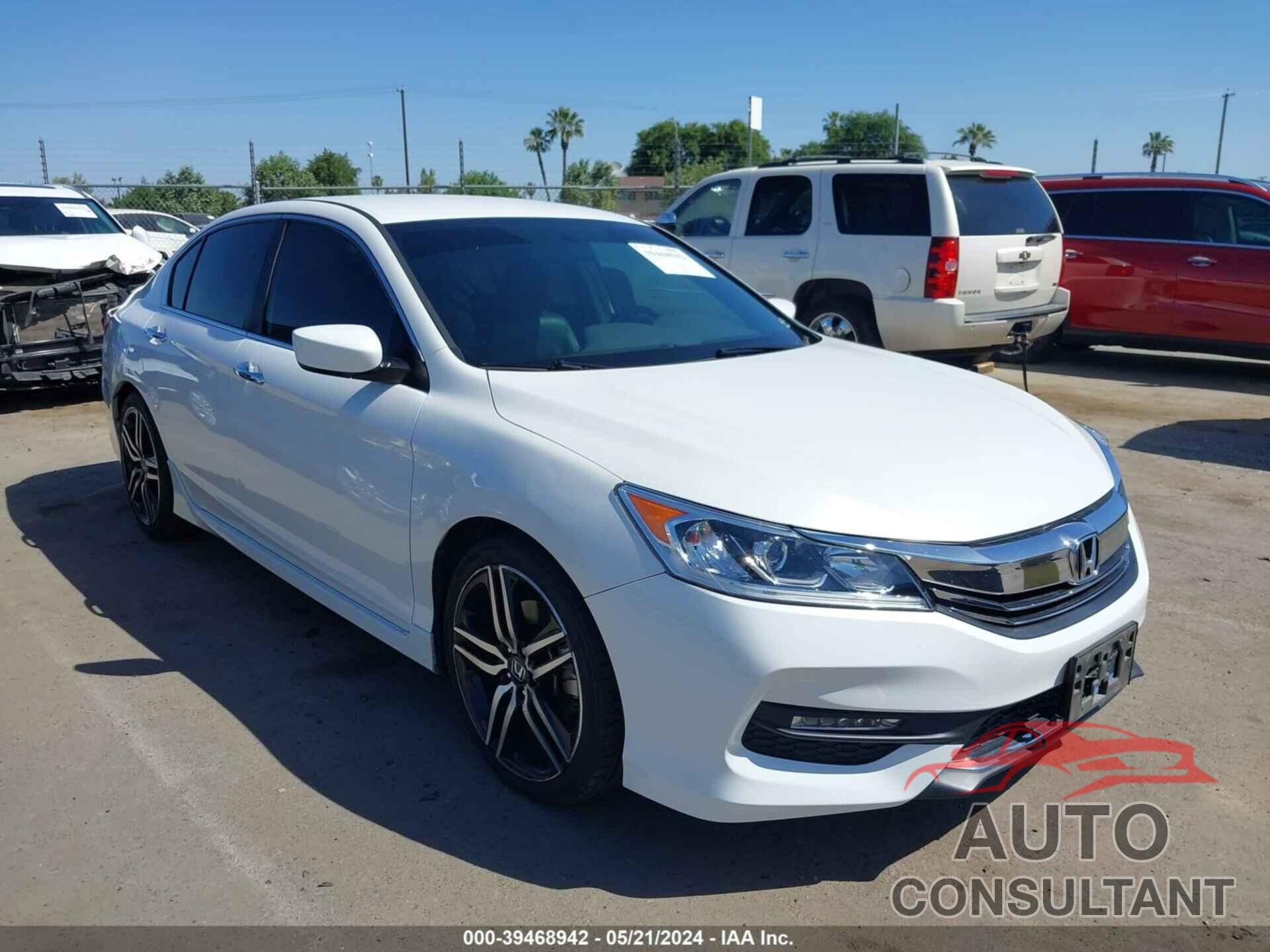 HONDA ACCORD 2017 - 1HGCR2F10HA020349