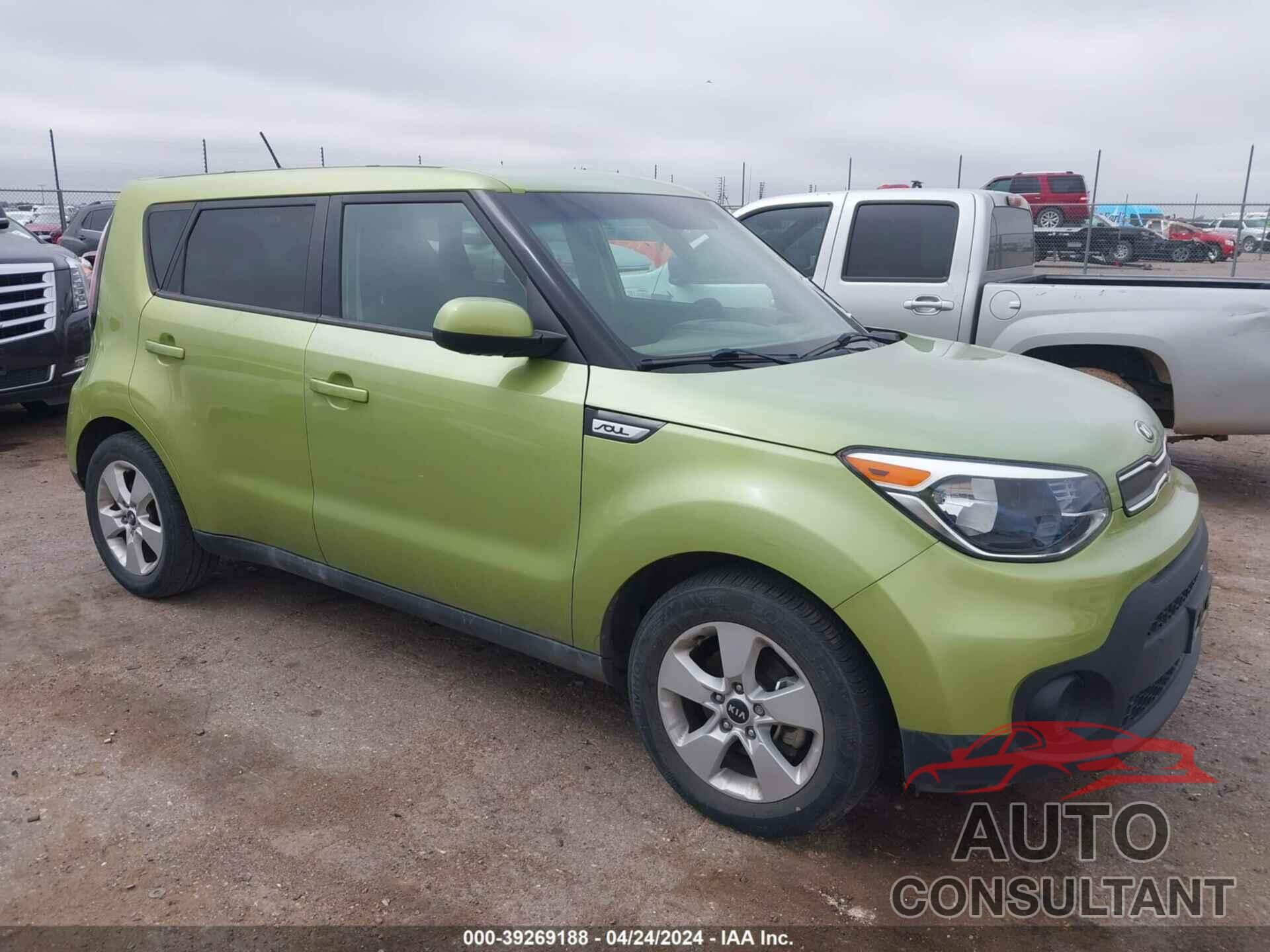 KIA SOUL 2019 - KNDJN2A24K7919401