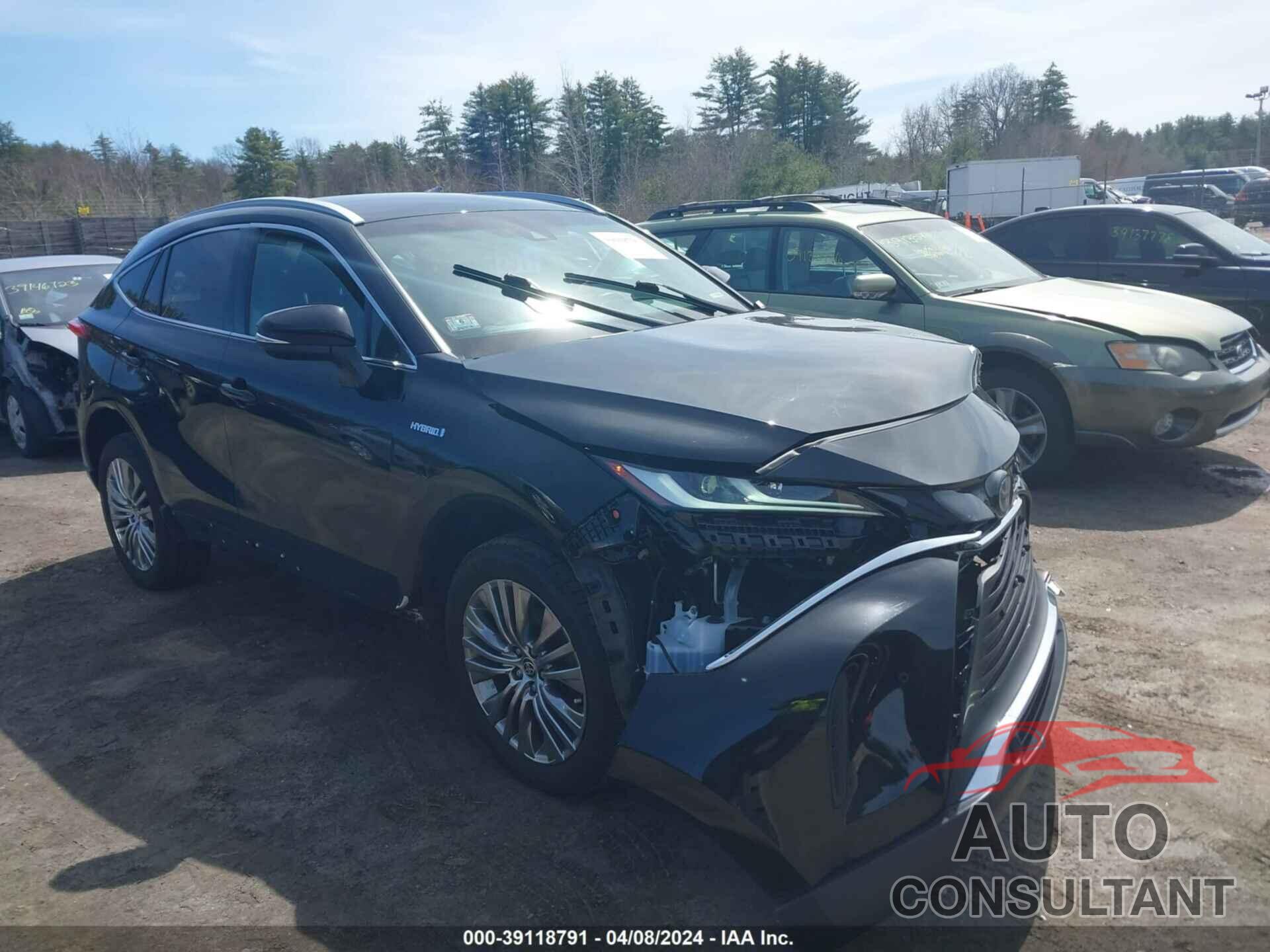 TOYOTA VENZA 2021 - JTEAAAAH5MJ047872