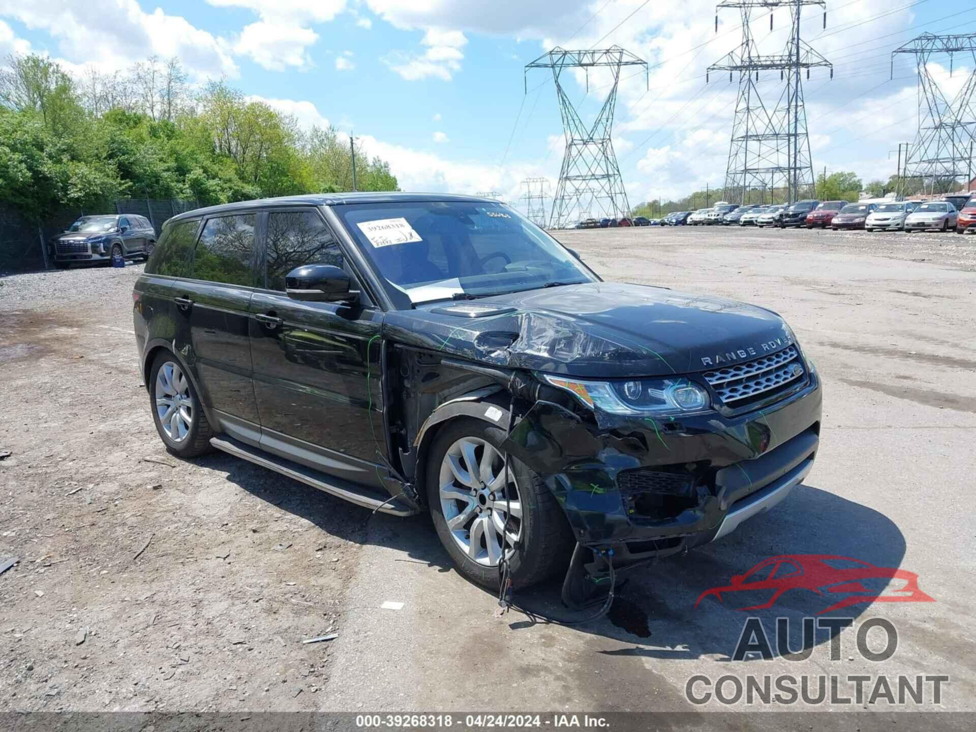 LAND ROVER RANGE ROVER SPORT 2016 - SALWR2VF2GA556963