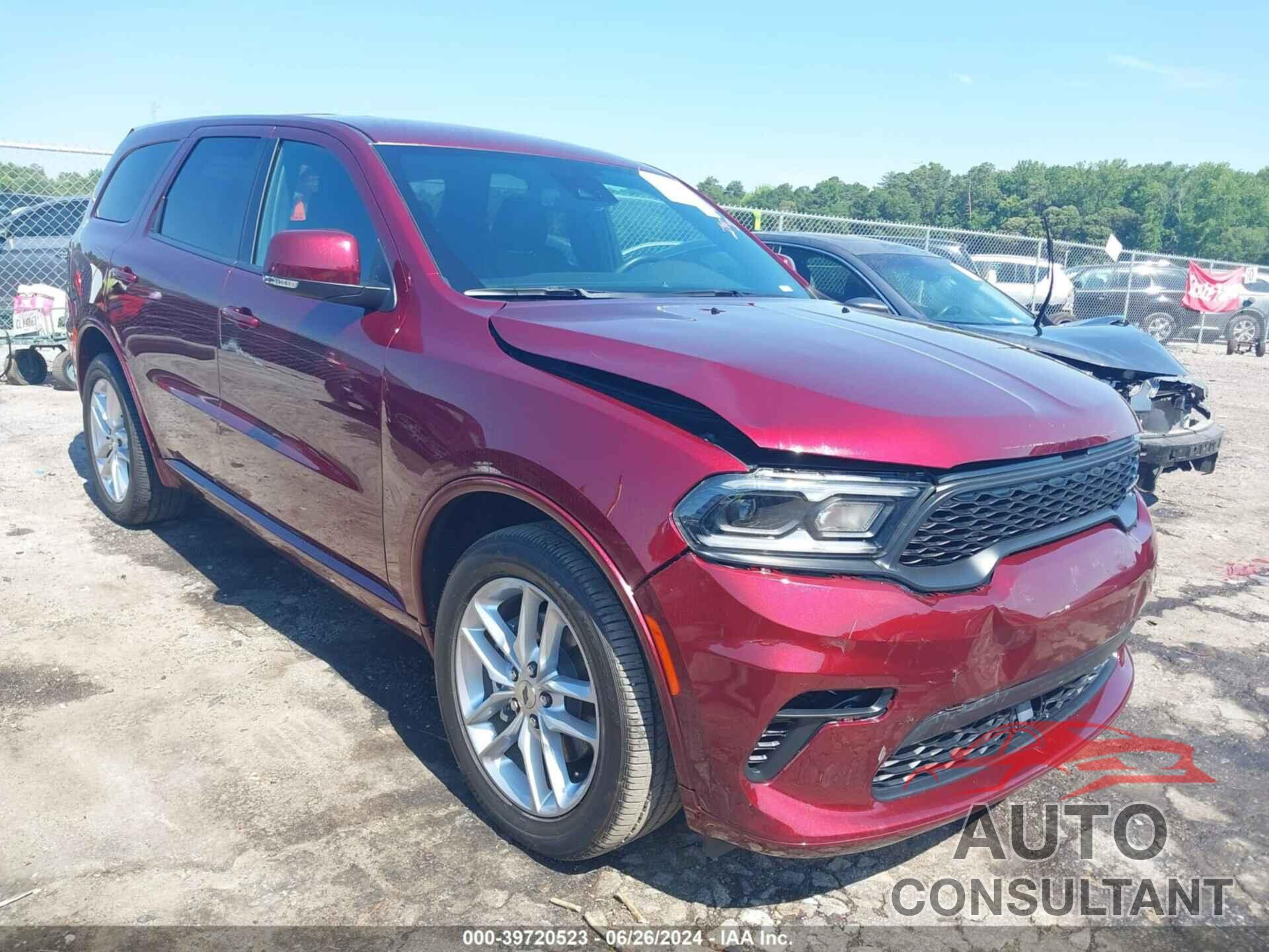DODGE DURANGO 2022 - 1C4RDHDGXNC203369