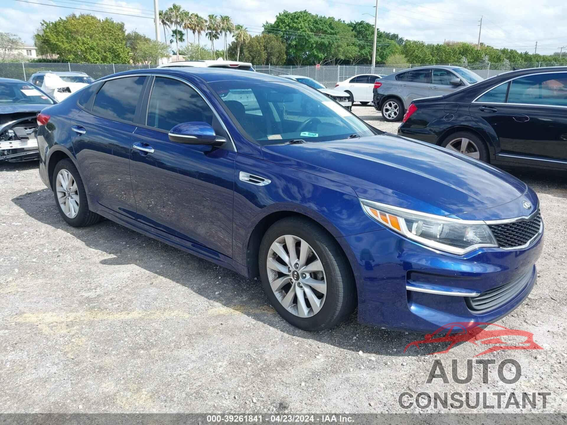 KIA OPTIMA 2018 - 5XXGT4L30JG264984
