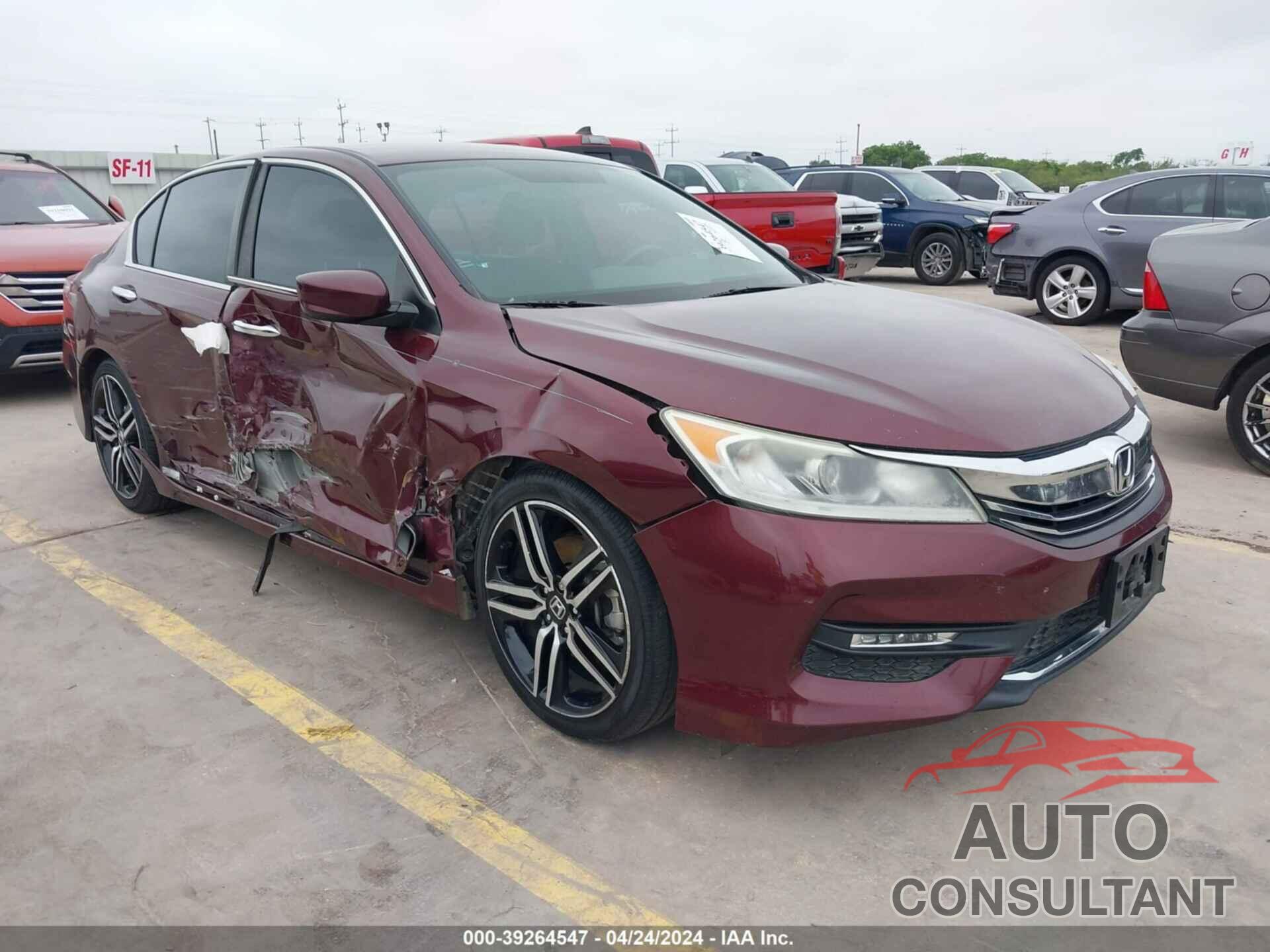 HONDA ACCORD 2016 - 1HGCR2F52GA077475