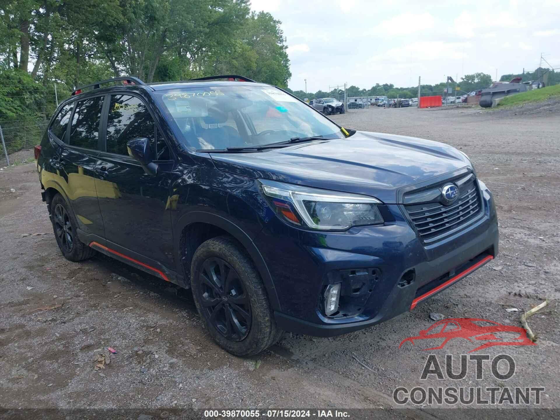 SUBARU FORESTER 2021 - JF2SKARC4MH557590