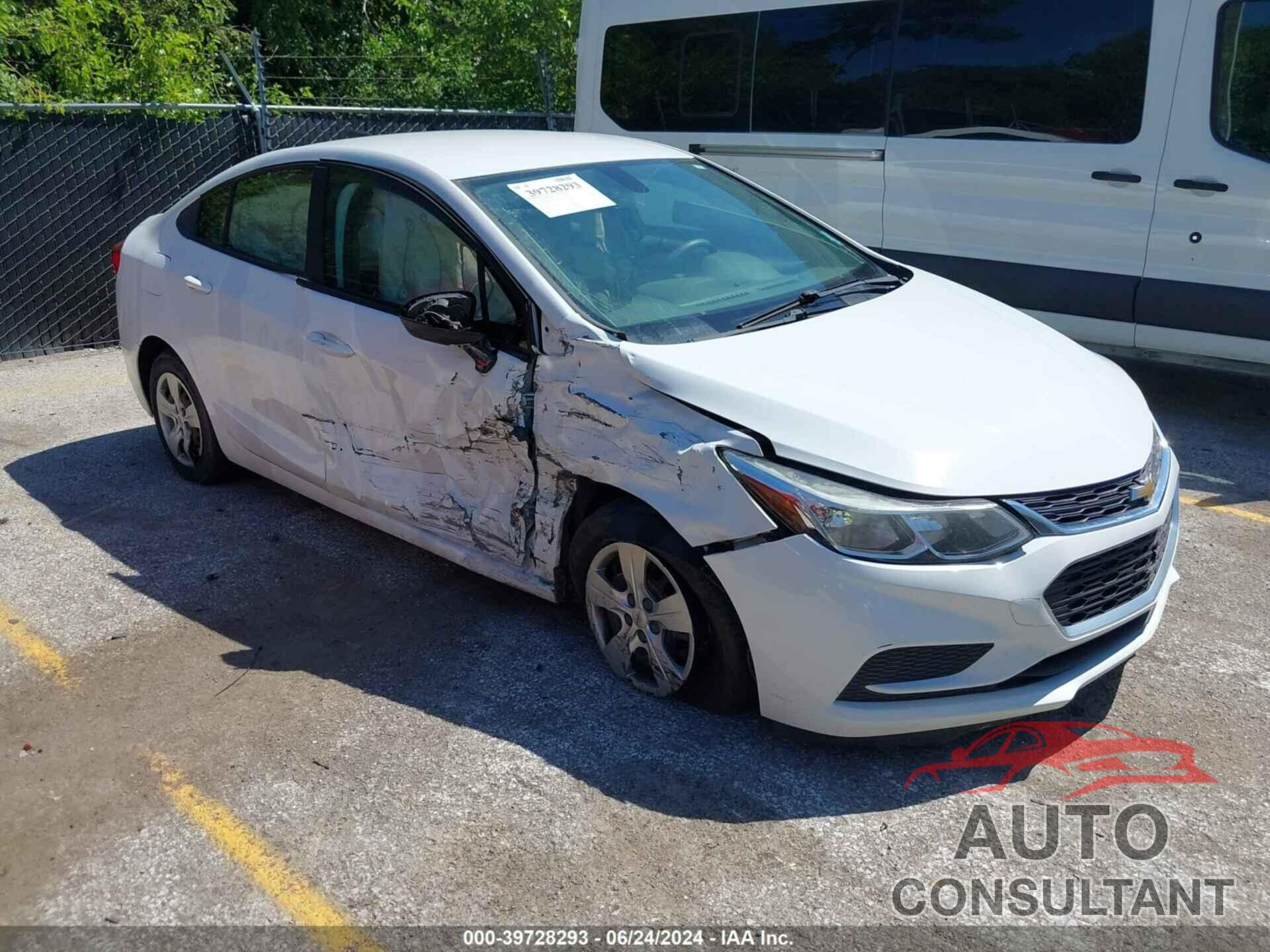 CHEVROLET CRUZE 2016 - 1G1BC5SM9G7257990