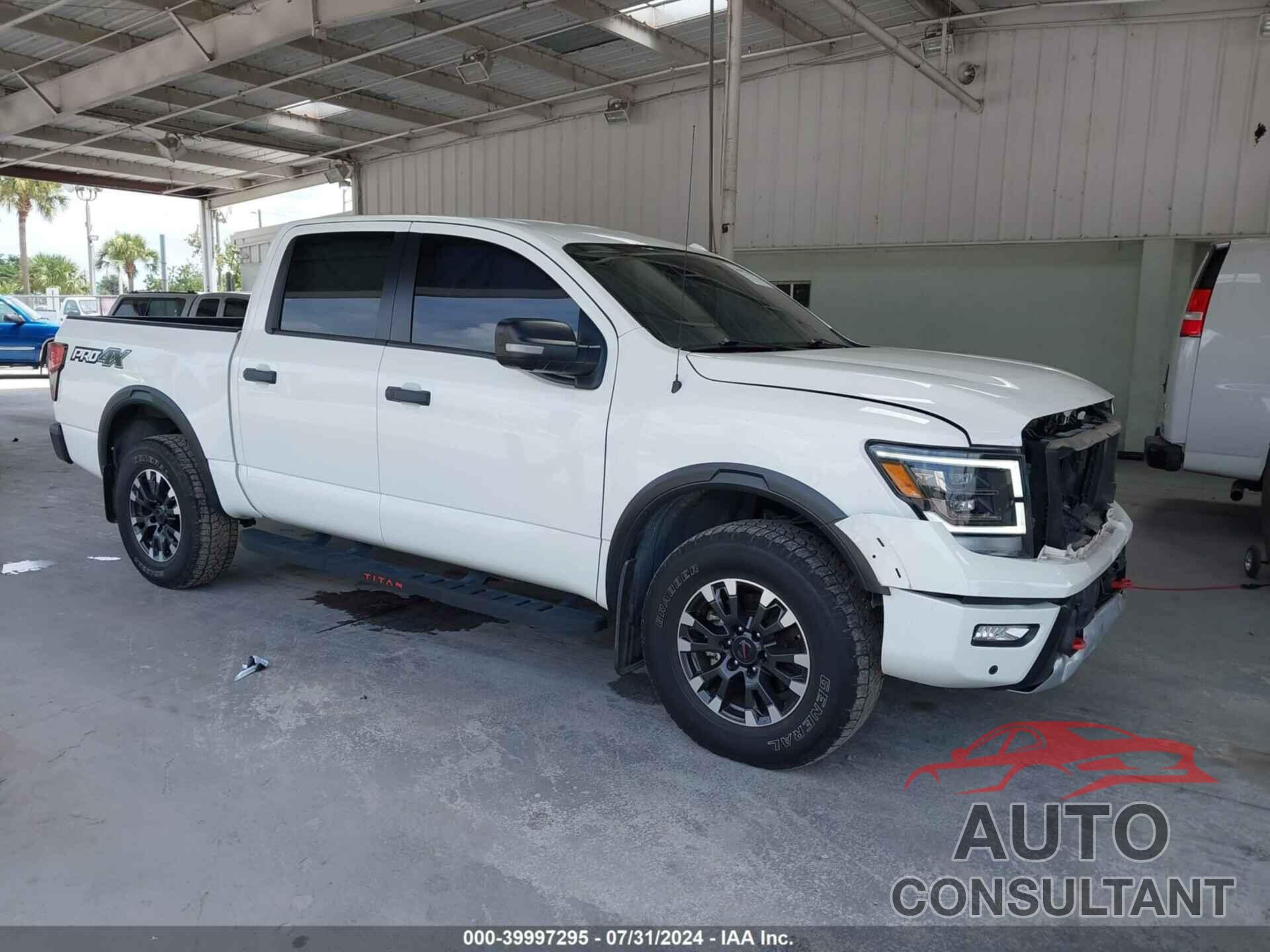 NISSAN TITAN 2021 - 1N6AA1ED8MN524473