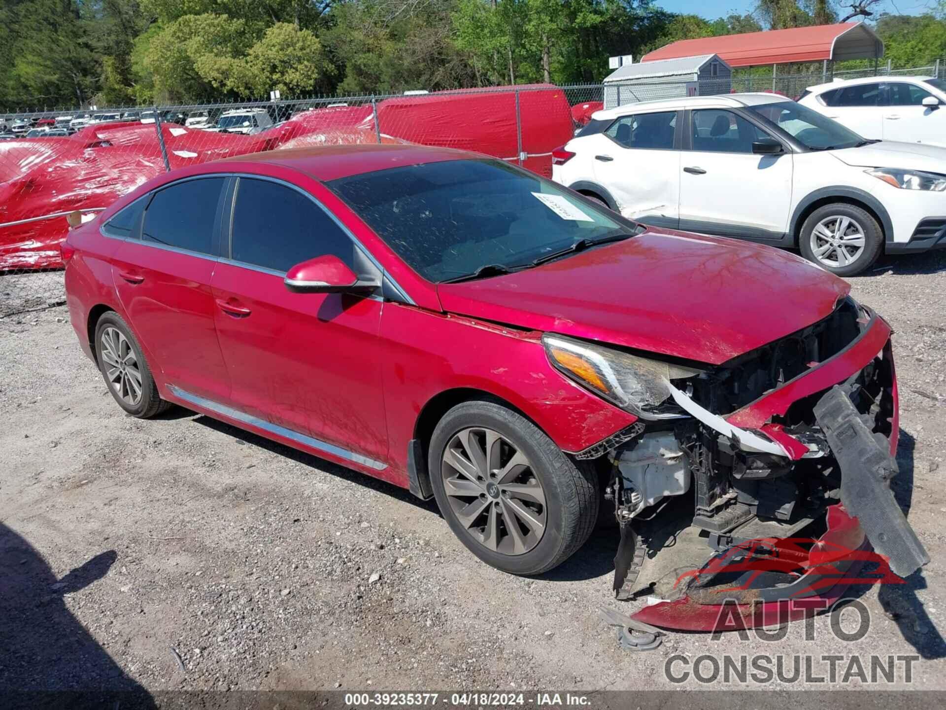 HYUNDAI SONATA 2017 - 5NPE34AF5HH474919