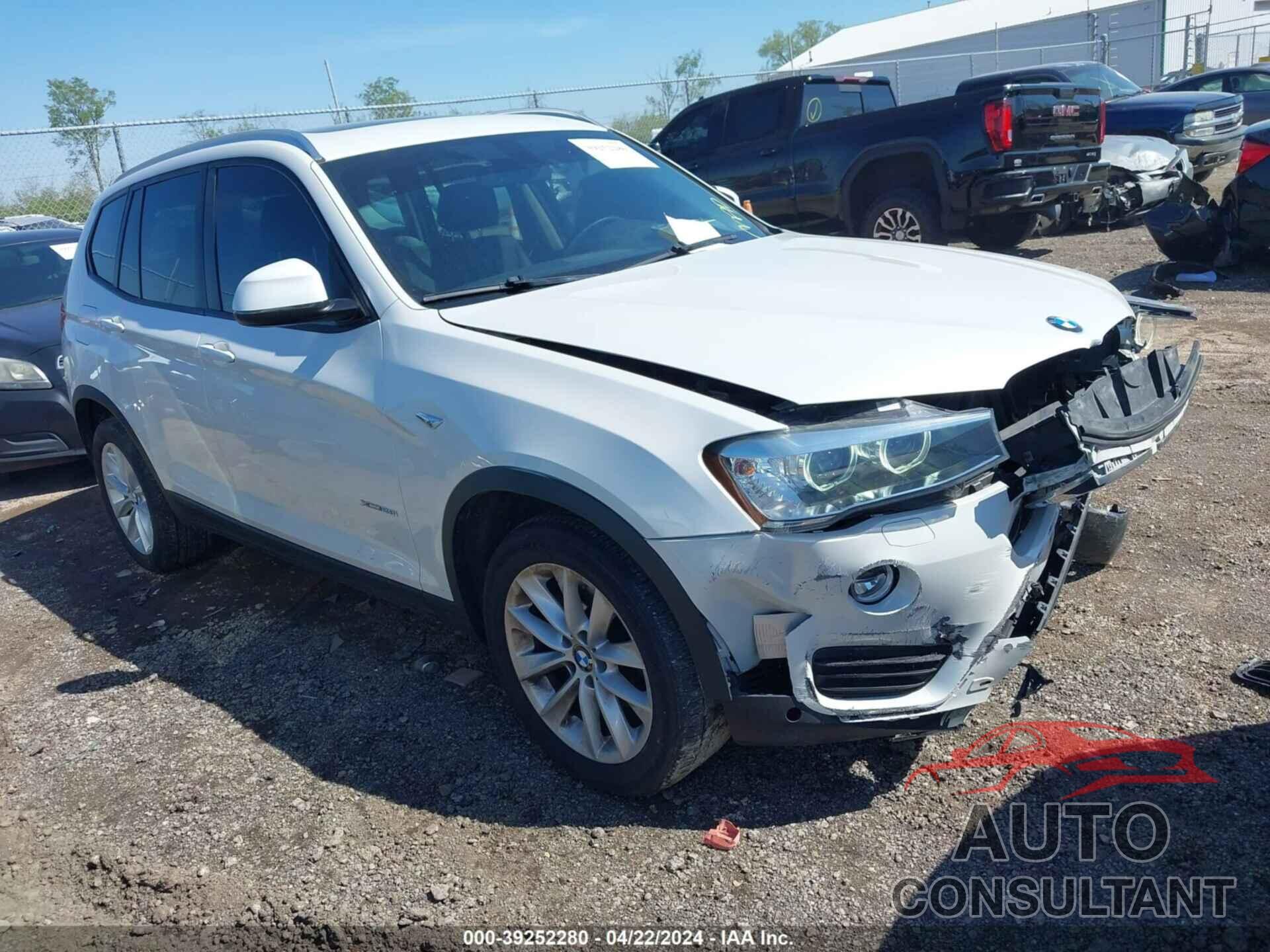 BMW X3 2017 - 5UXWX9C39H0T20797