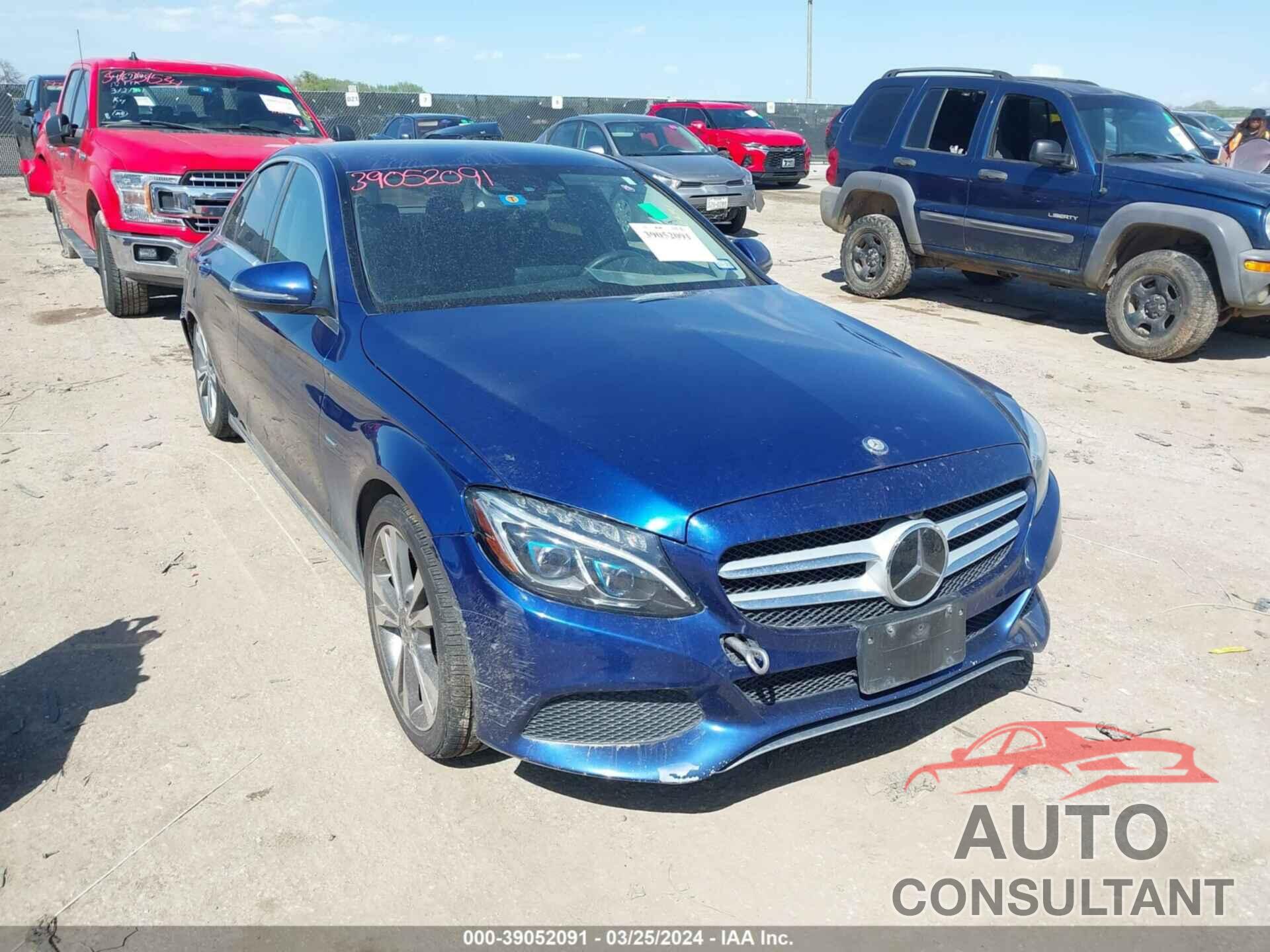 MERCEDES-BENZ C 350E 2017 - 55SWF4HB8HU202960