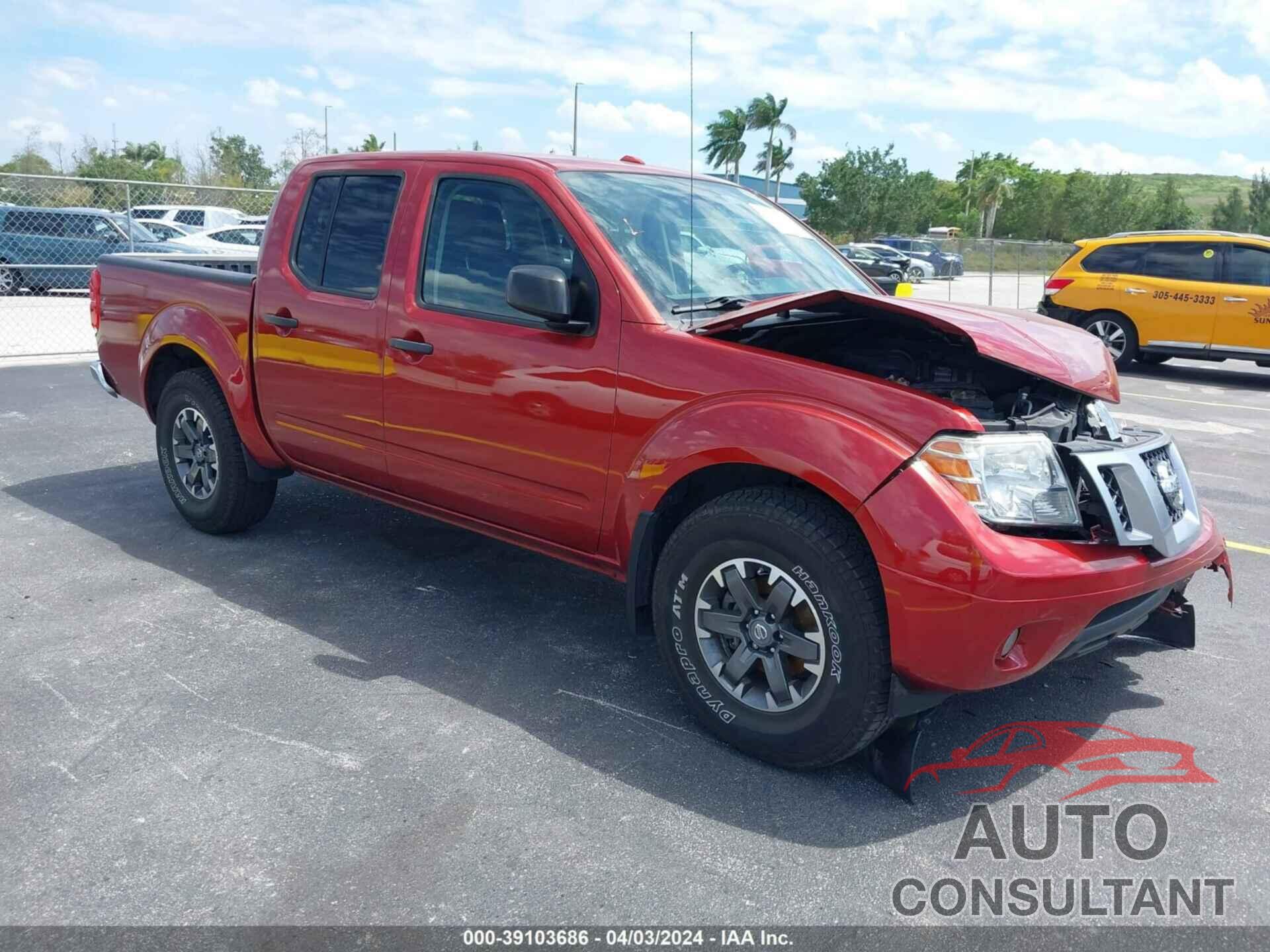 NISSAN FRONTIER 2018 - 1N6DD0ER6JN747584