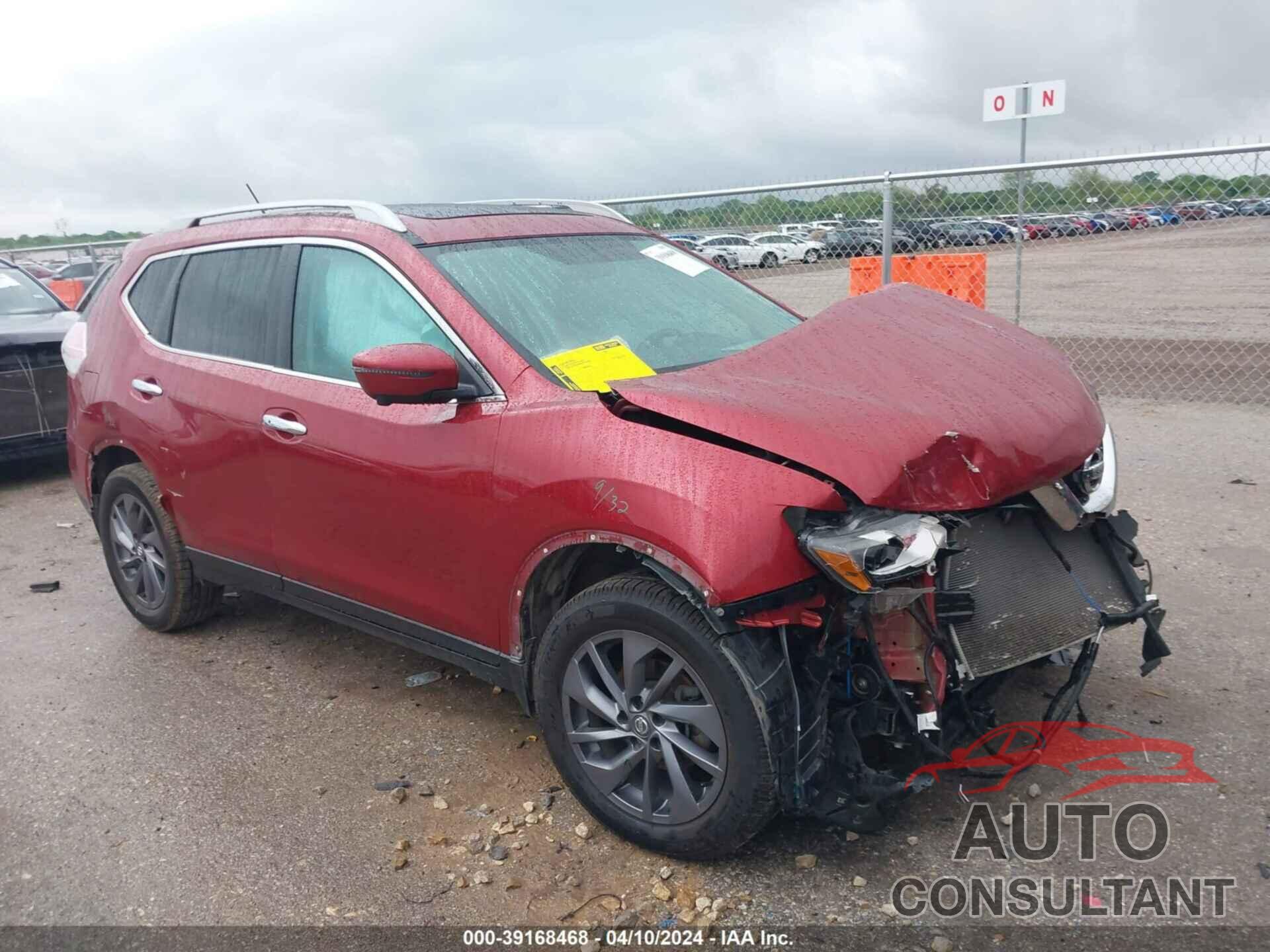 NISSAN ROGUE 2016 - 5N1AT2MV5GC808880