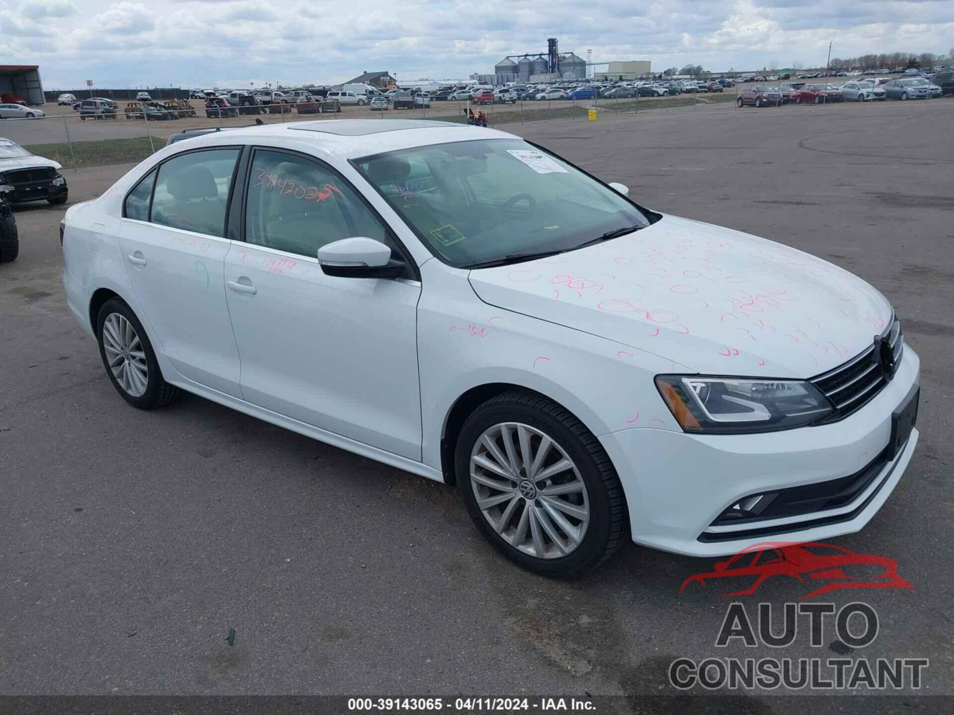 VOLKSWAGEN JETTA 2016 - 3VWL07AJ5GM338852