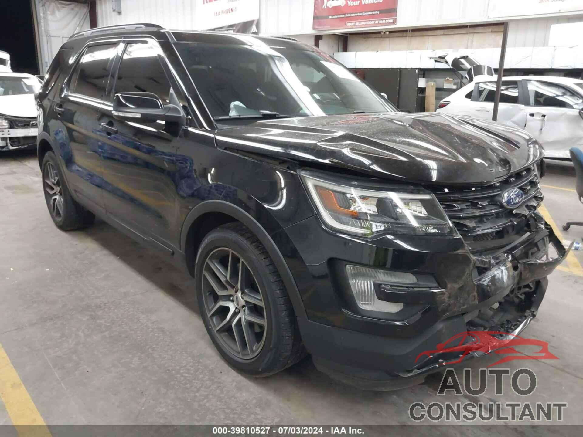 FORD EXPLORER 2017 - 1FM5K8GT3HGD64393