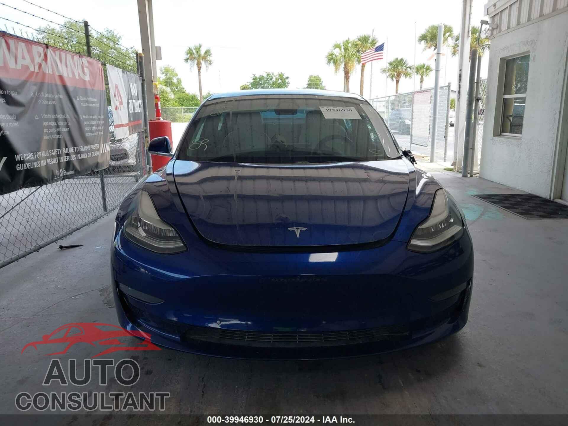 TESLA MODEL 3 2019 - 5YJ3E1EB6KF454952