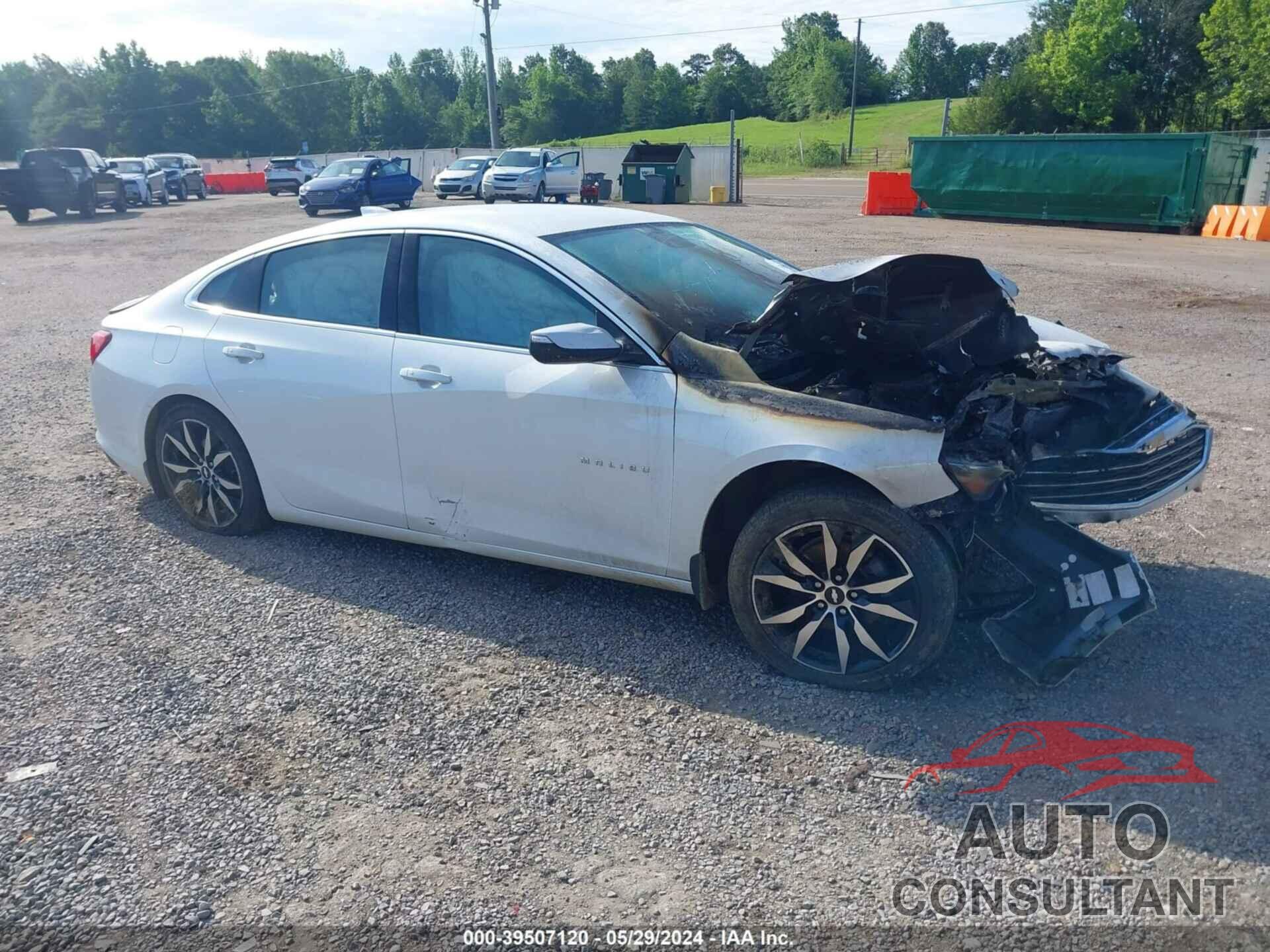 CHEVROLET MALIBU 2017 - 1G1ZE5ST5HF268850