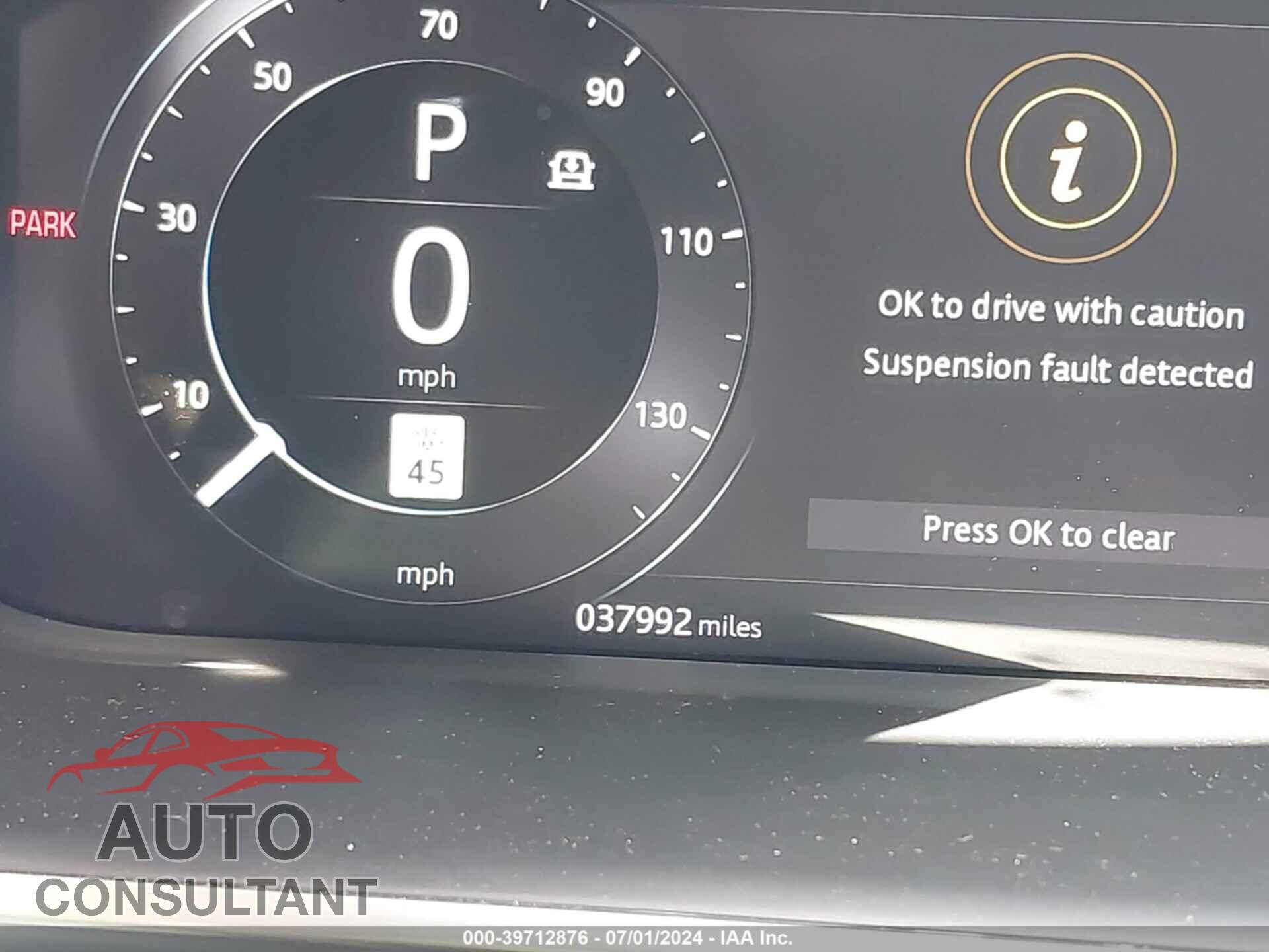 JAGUAR I-PACE 2019 - SADHD2S1XK1F72352