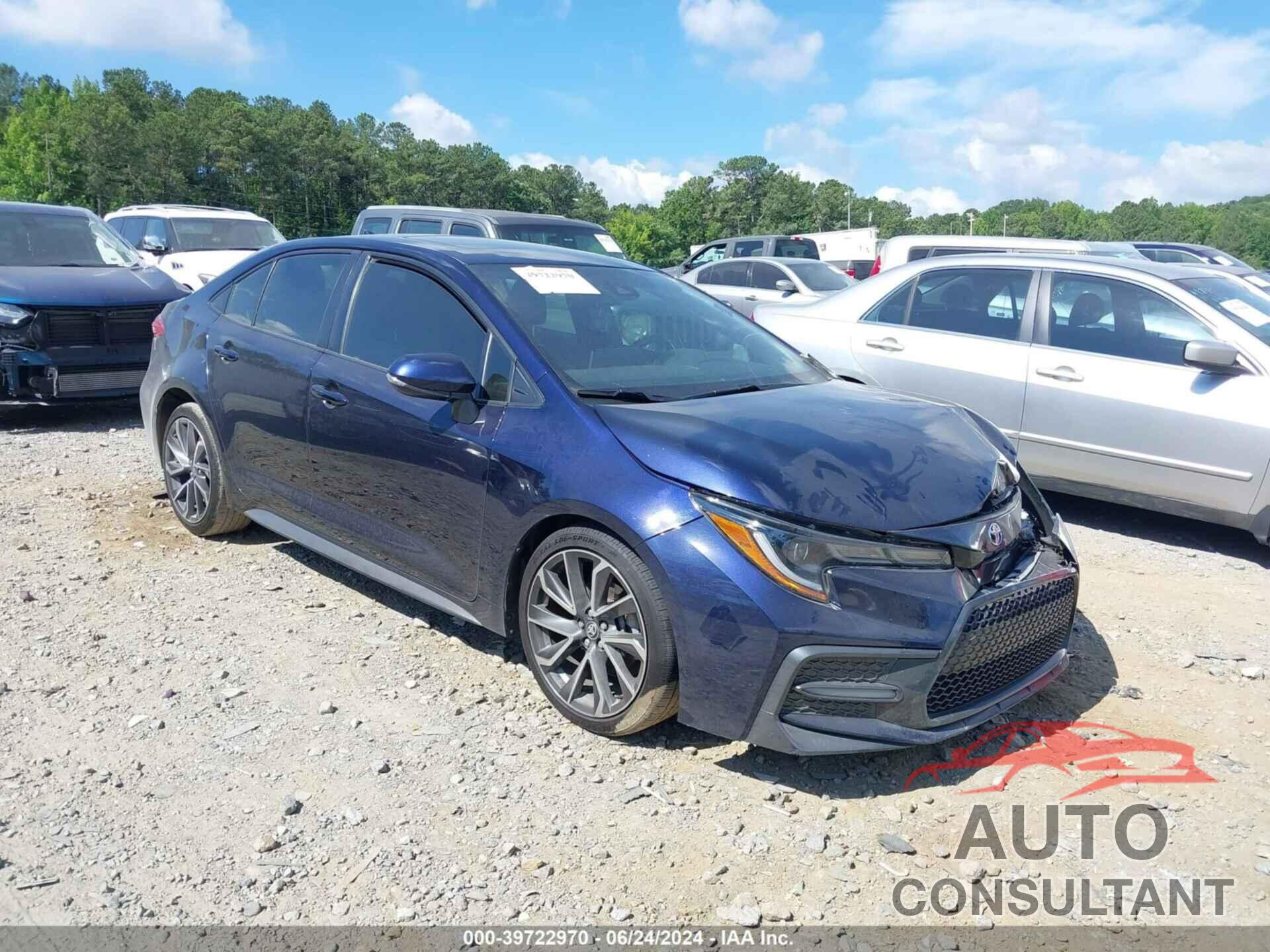 TOYOTA COROLLA 2020 - JTDT4RCE6LJ000967