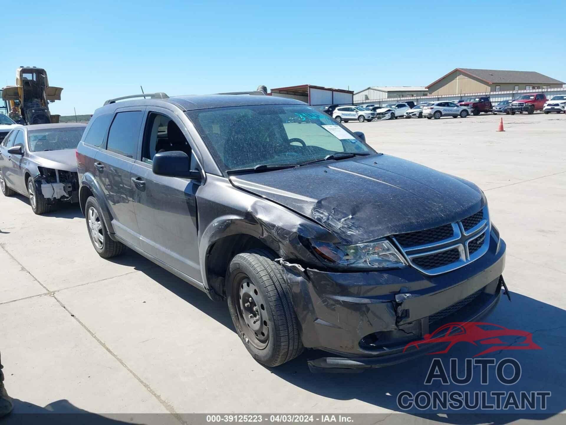 DODGE JOURNEY 2018 - 3C4PDCAB5JT236328