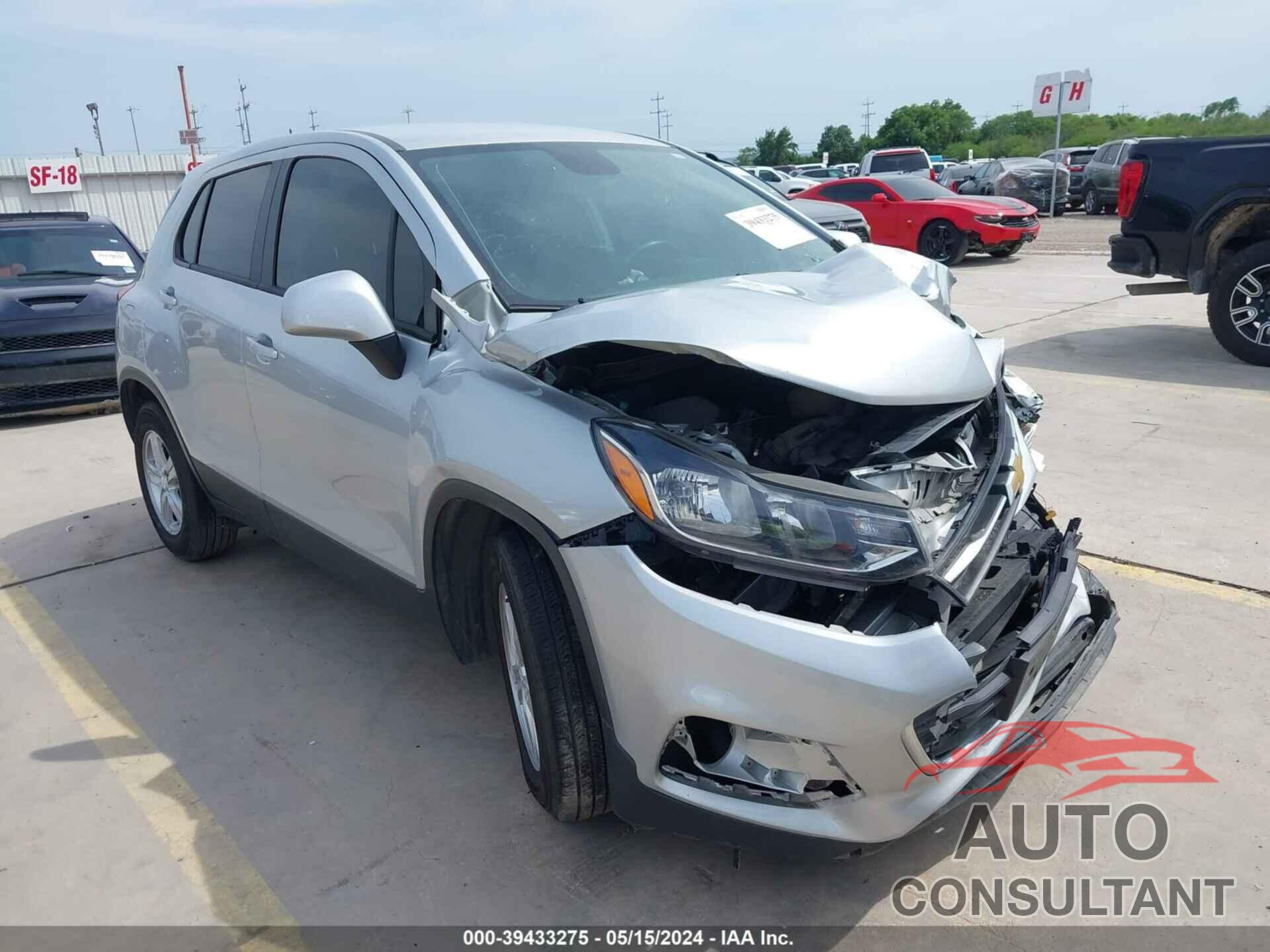 CHEVROLET TRAX 2020 - 3GNCJKSB7LL232310