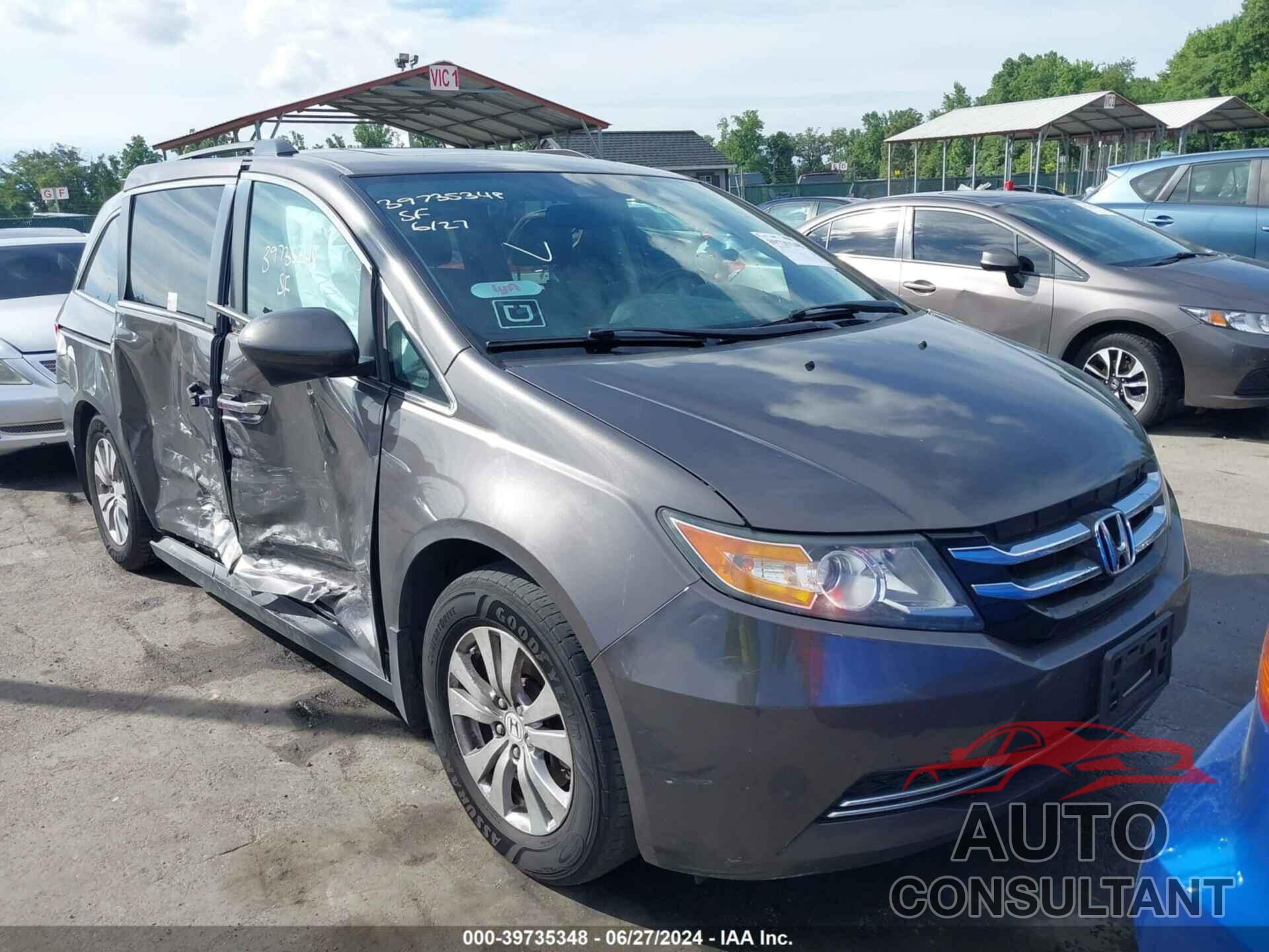 HONDA ODYSSEY 2016 - 5FNRL5H62GB022372