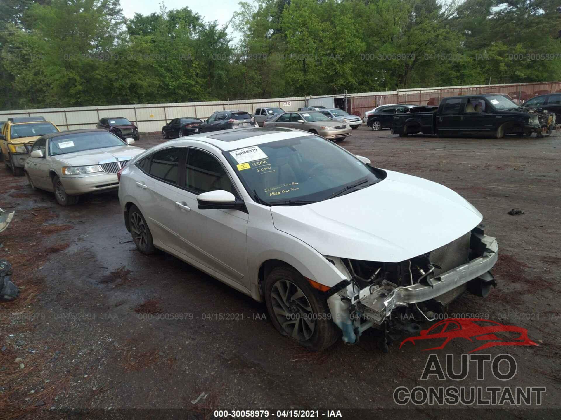 HONDA CIVIC SEDAN 2016 - 19XFC2F76GE021518