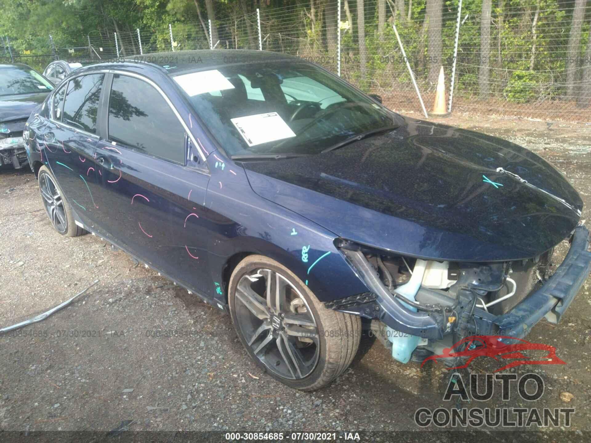 HONDA ACCORD SEDAN 2016 - 1HGCR2F66GA165082
