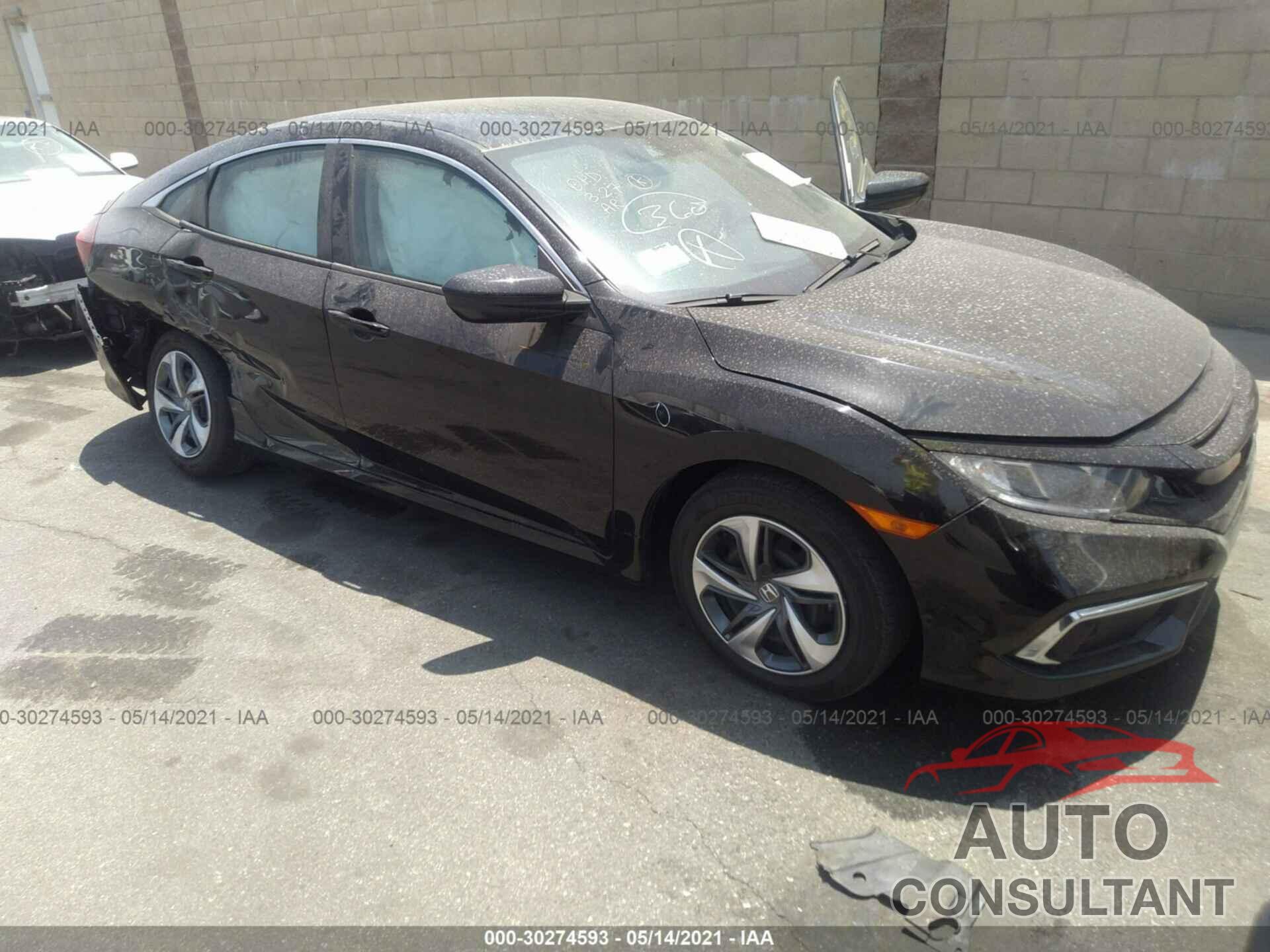 HONDA CIVIC SEDAN 2019 - 2HGFC2F60KH547536