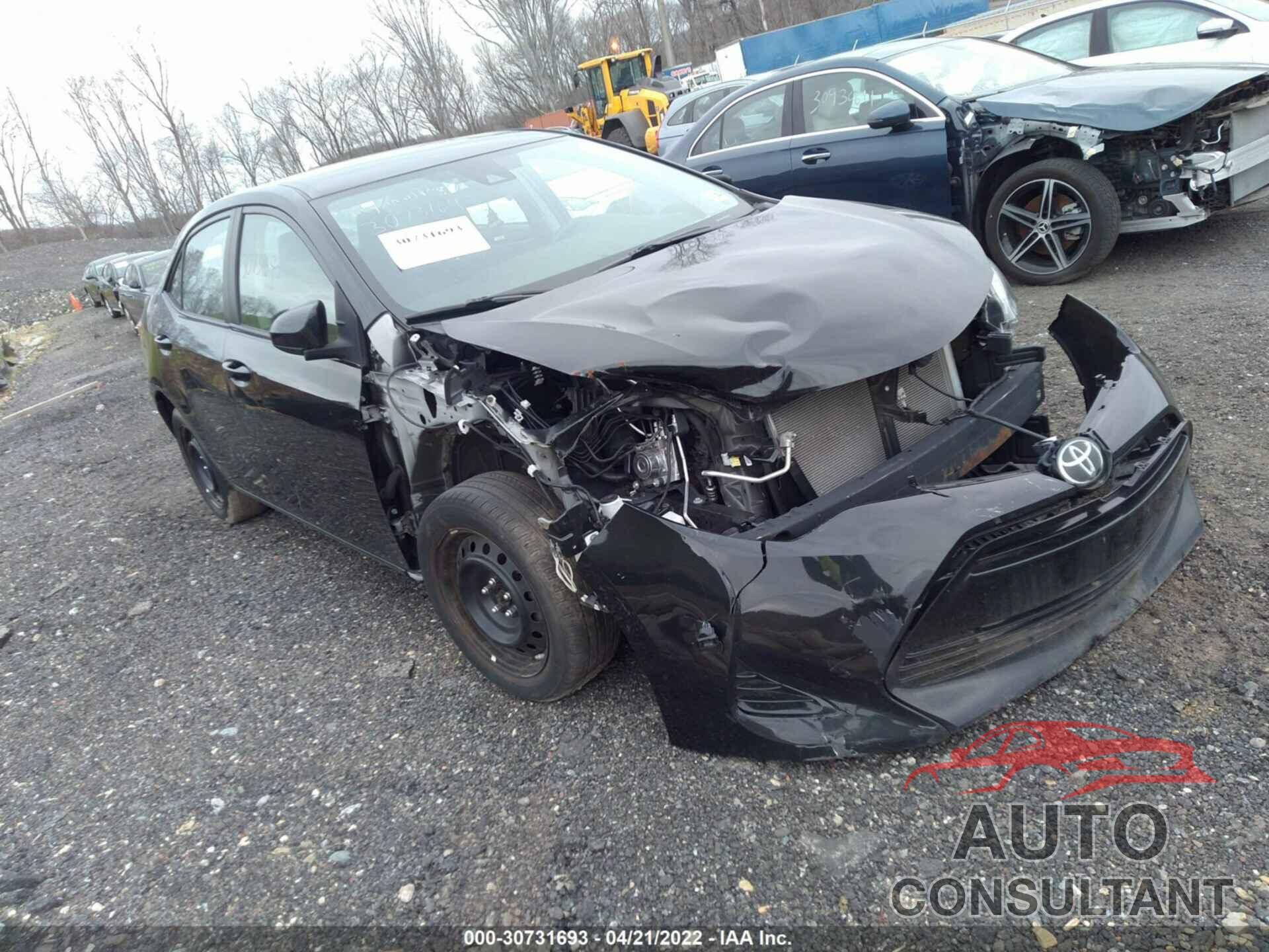 TOYOTA COROLLA 2018 - 2T1BURHE1JC096004