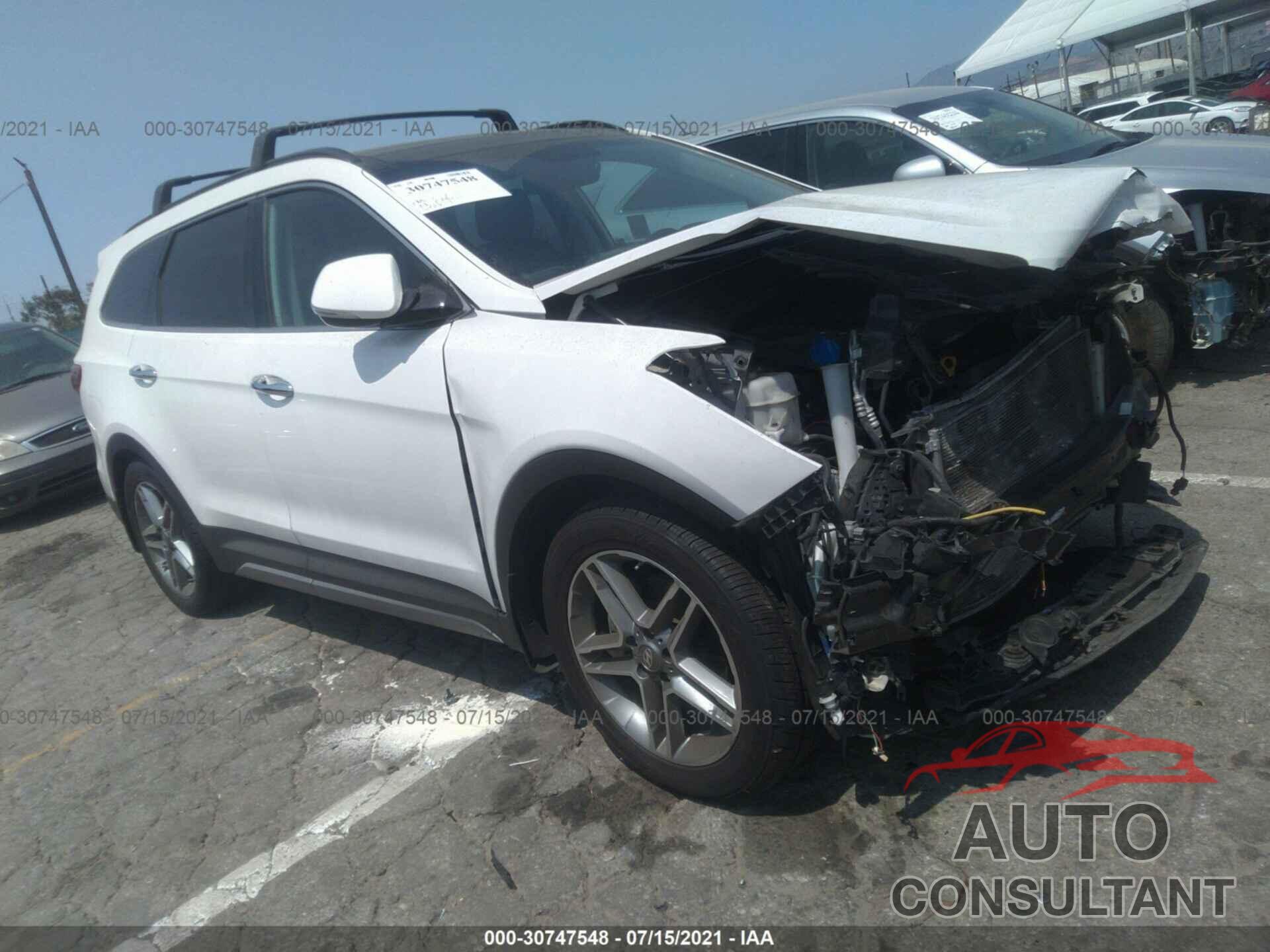HYUNDAI SANTA FE 2017 - KM8SR4HF2HU250256