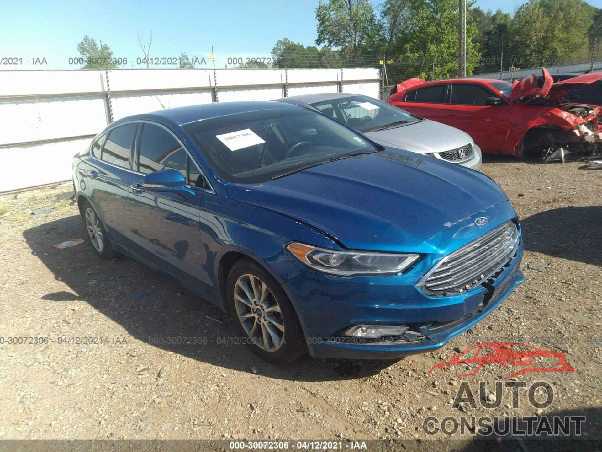 FORD FUSION 2017 - 3FA6P0HD4HR122844