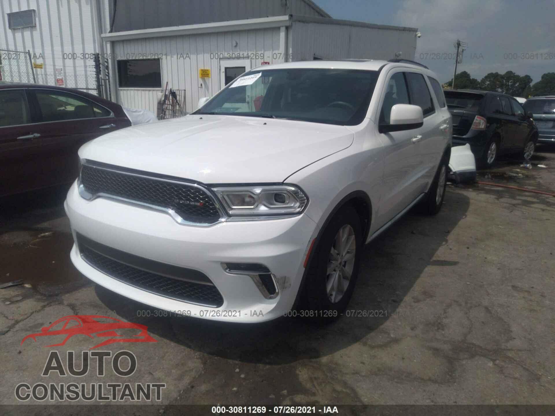 DODGE DURANGO 2021 - 1C4RDHAG9MC636622