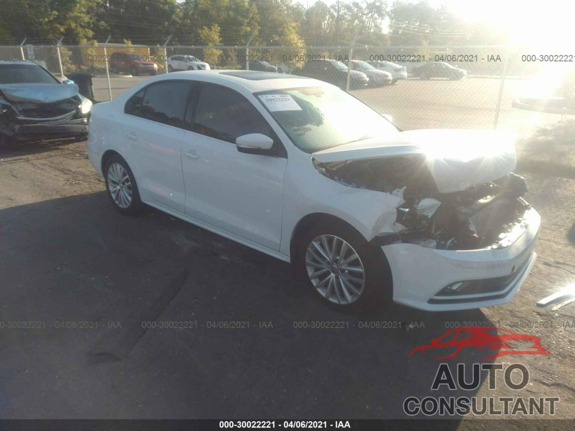 VOLKSWAGEN JETTA SEDAN 2016 - 3VWL17AJ5GM305170