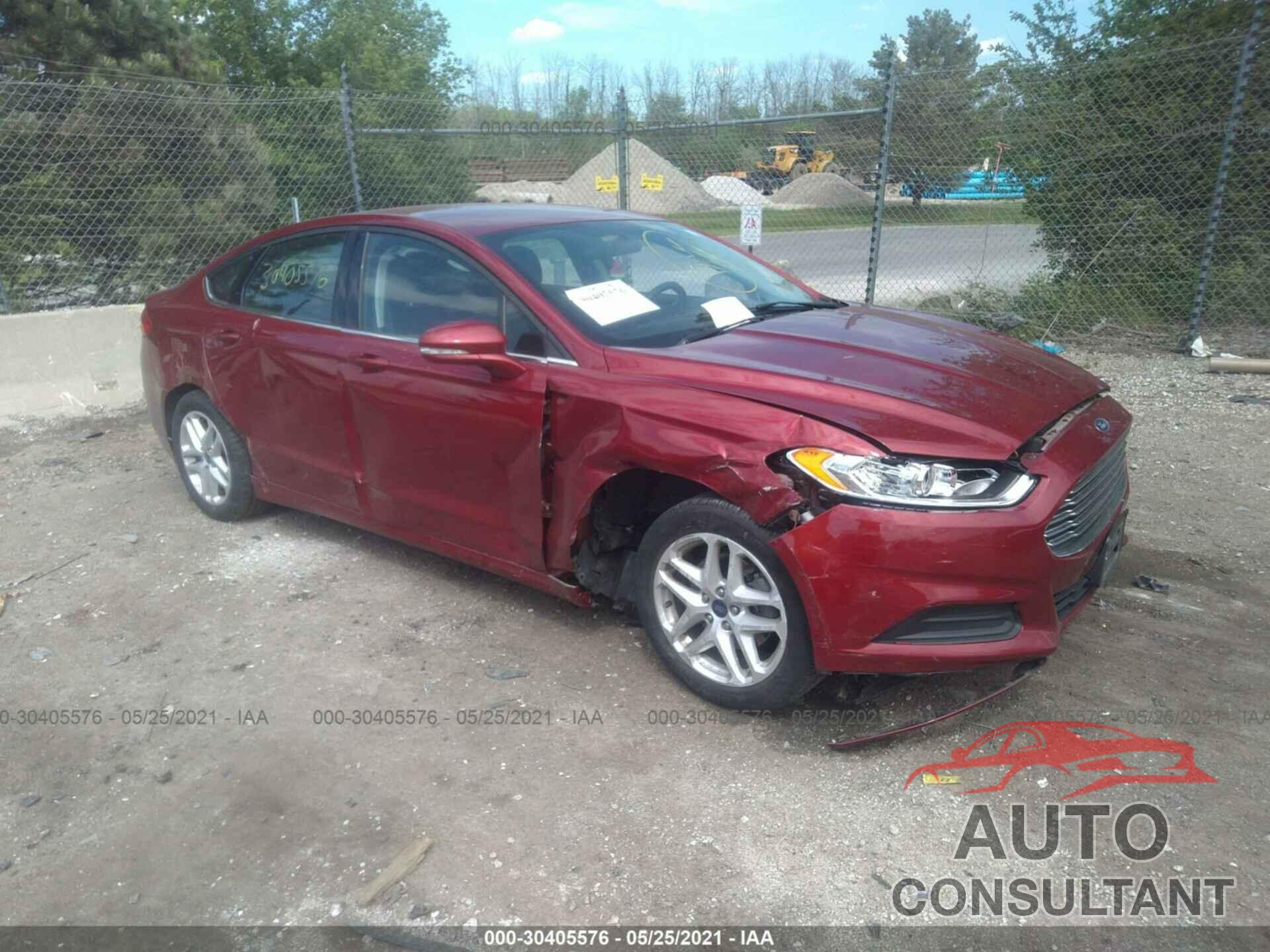 FORD FUSION 2016 - 1FA6P0H7XG5102822