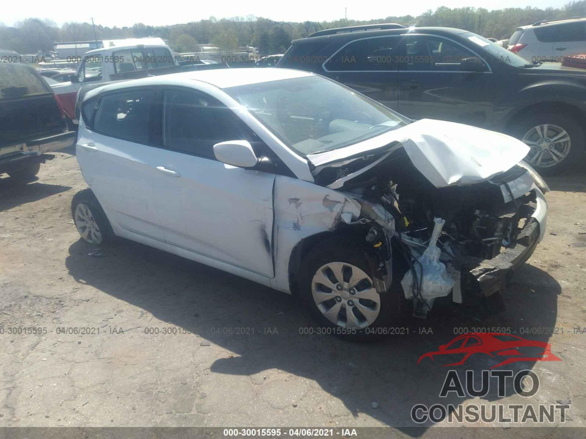 HYUNDAI ACCENT 2016 - KMHCT5AE3GU272116