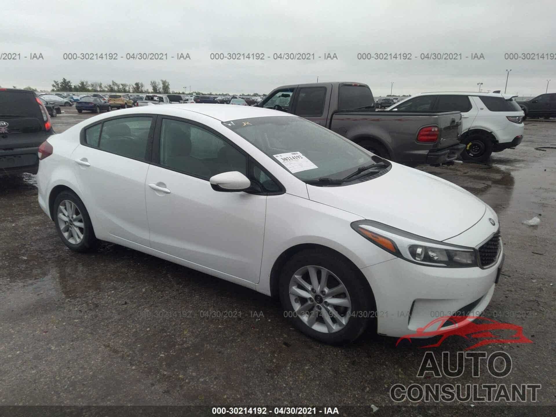 KIA FORTE 2017 - 3KPFL4A77HE019085