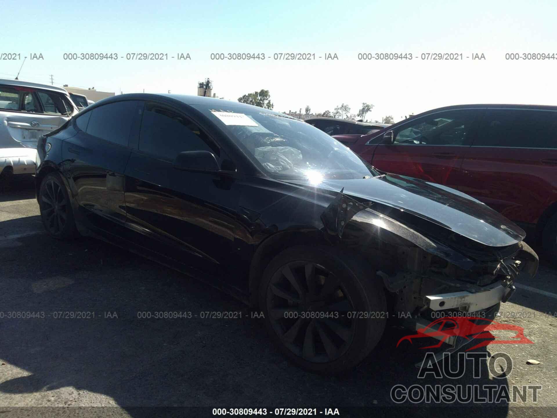 TESLA MODEL 3 2018 - 5YJ3E1EA4JF176168