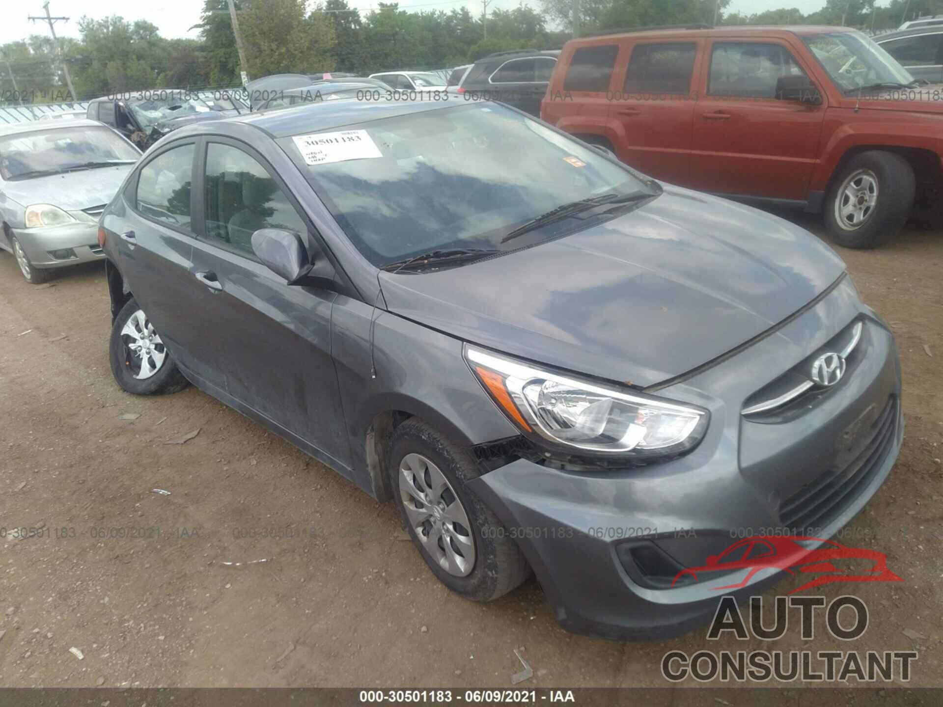 HYUNDAI ACCENT 2017 - KMHCT4AE3HU206161