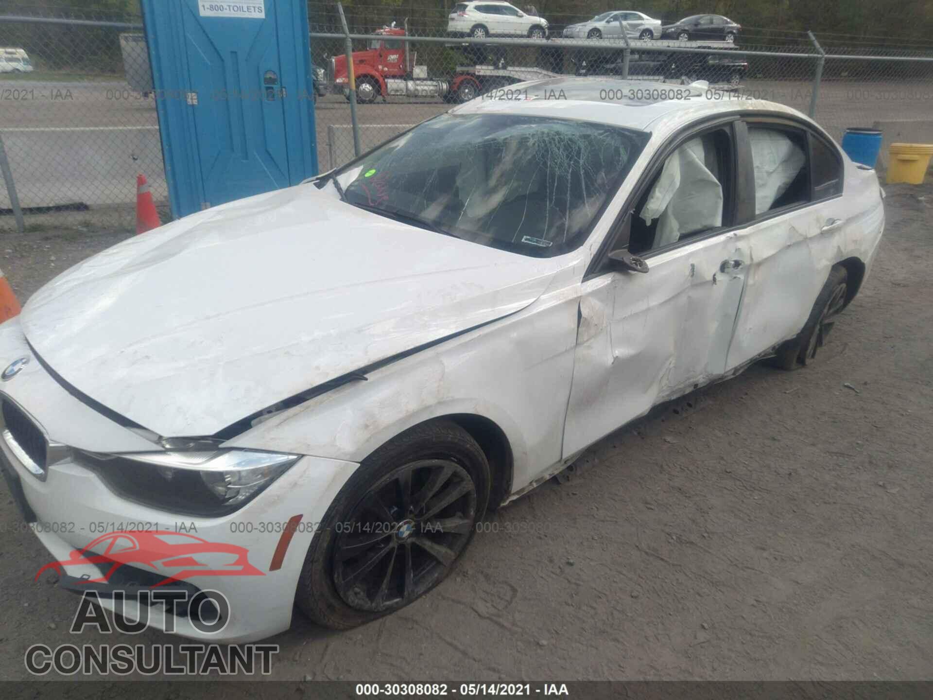 BMW 3 SERIES 2016 - WBA8E5G52GNU20632