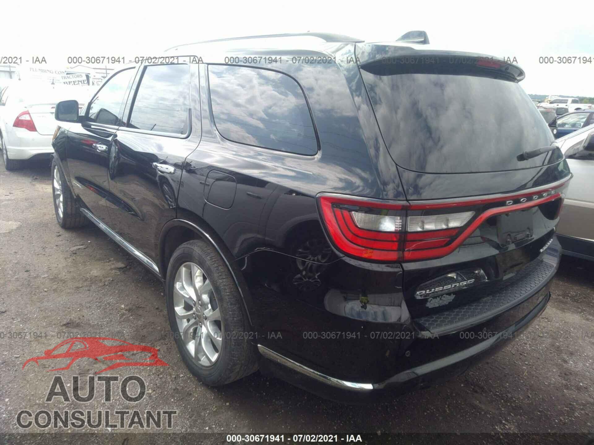 DODGE DURANGO 2017 - 1C4RDHEG2HC798754
