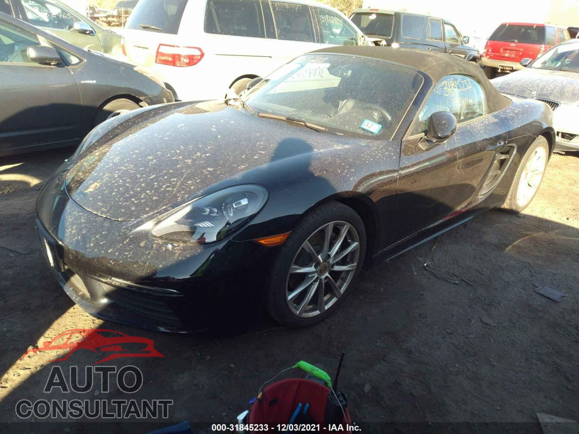 PORSCHE 718 BOXSTER 2017 - WP0CA2A89HS221879