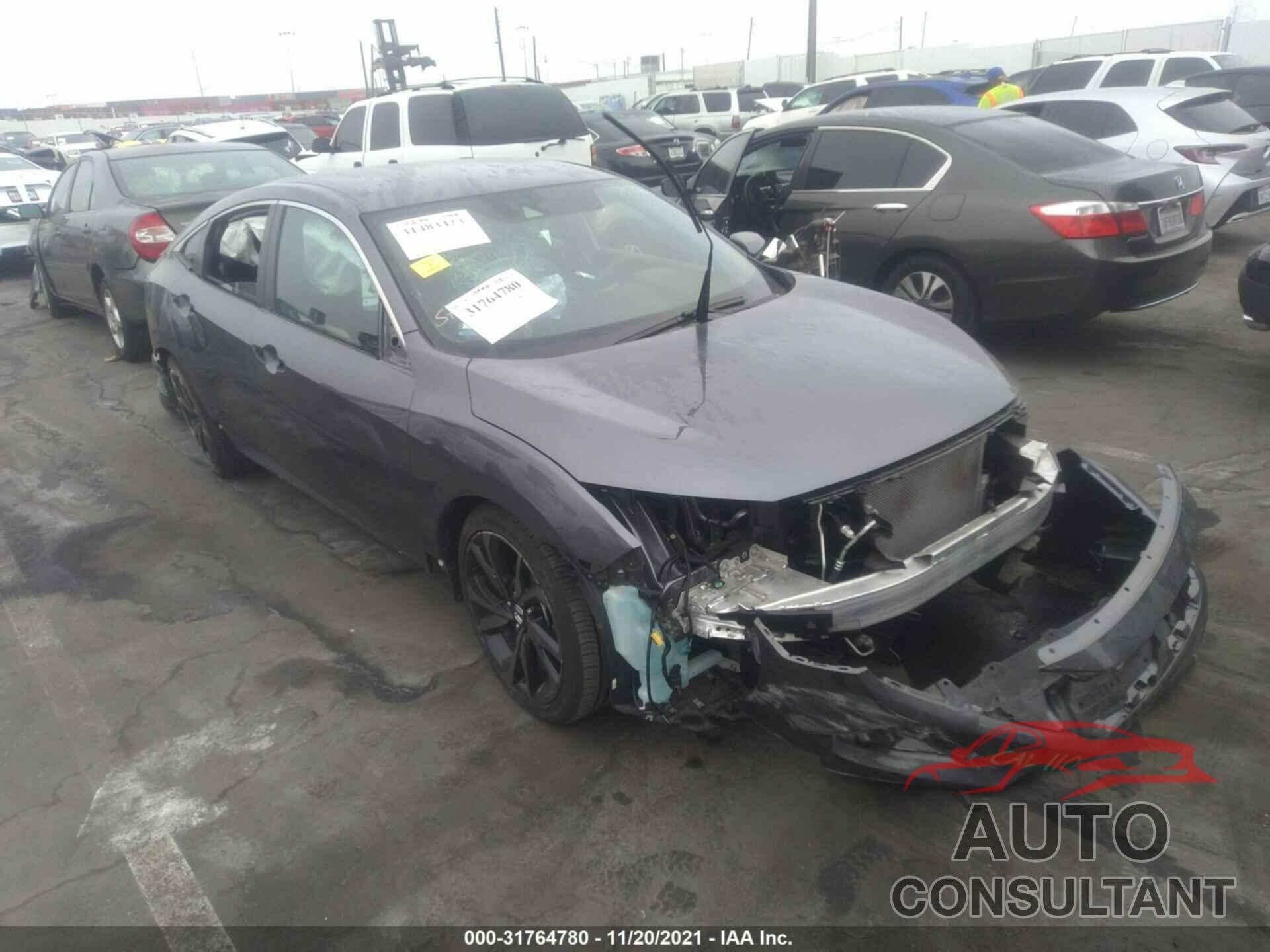 HONDA CIVIC SEDAN 2019 - 2HGFC2F85KH601754