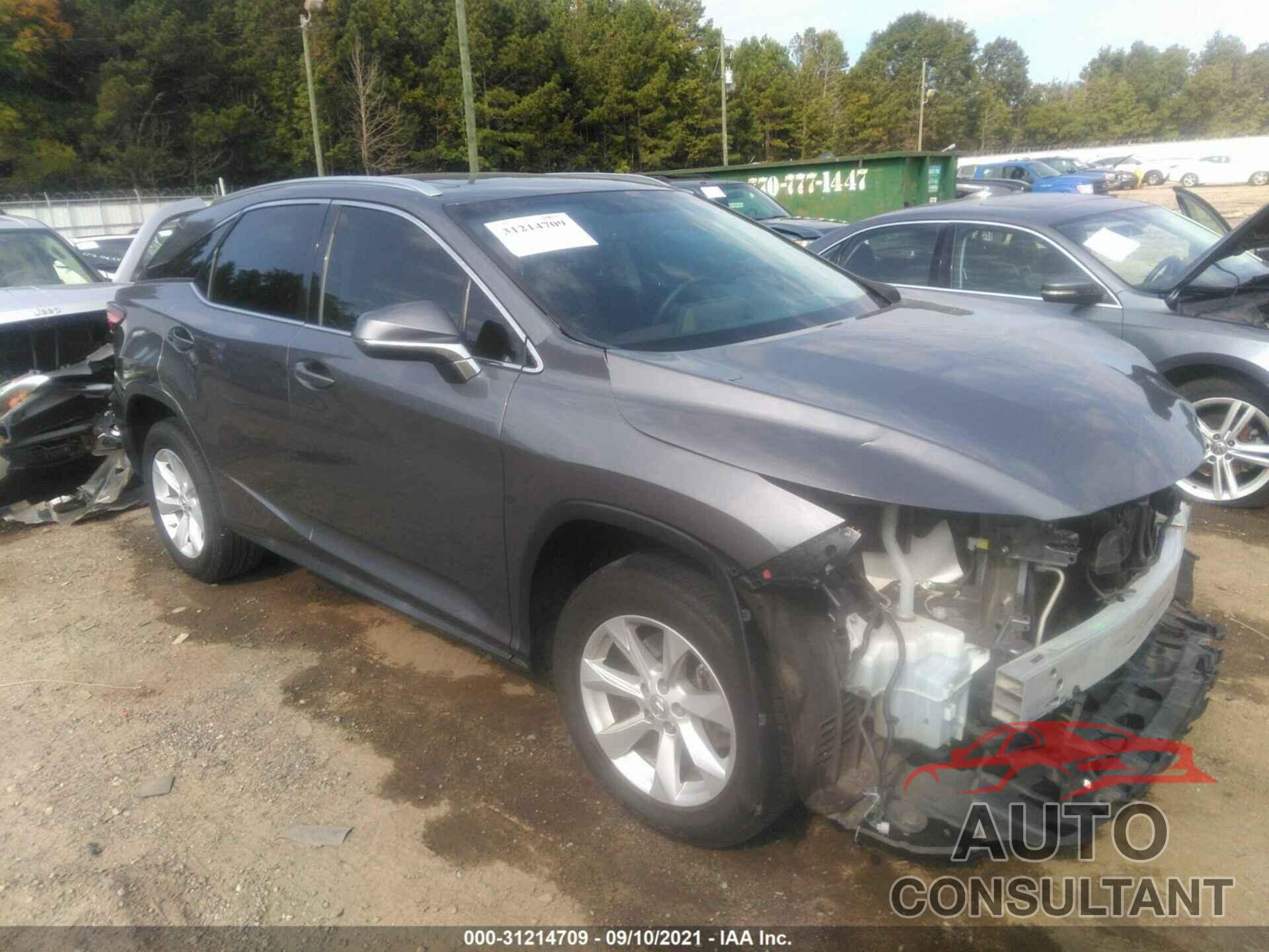 LEXUS RX 350 2016 - 2T2ZZMCA4GC005139