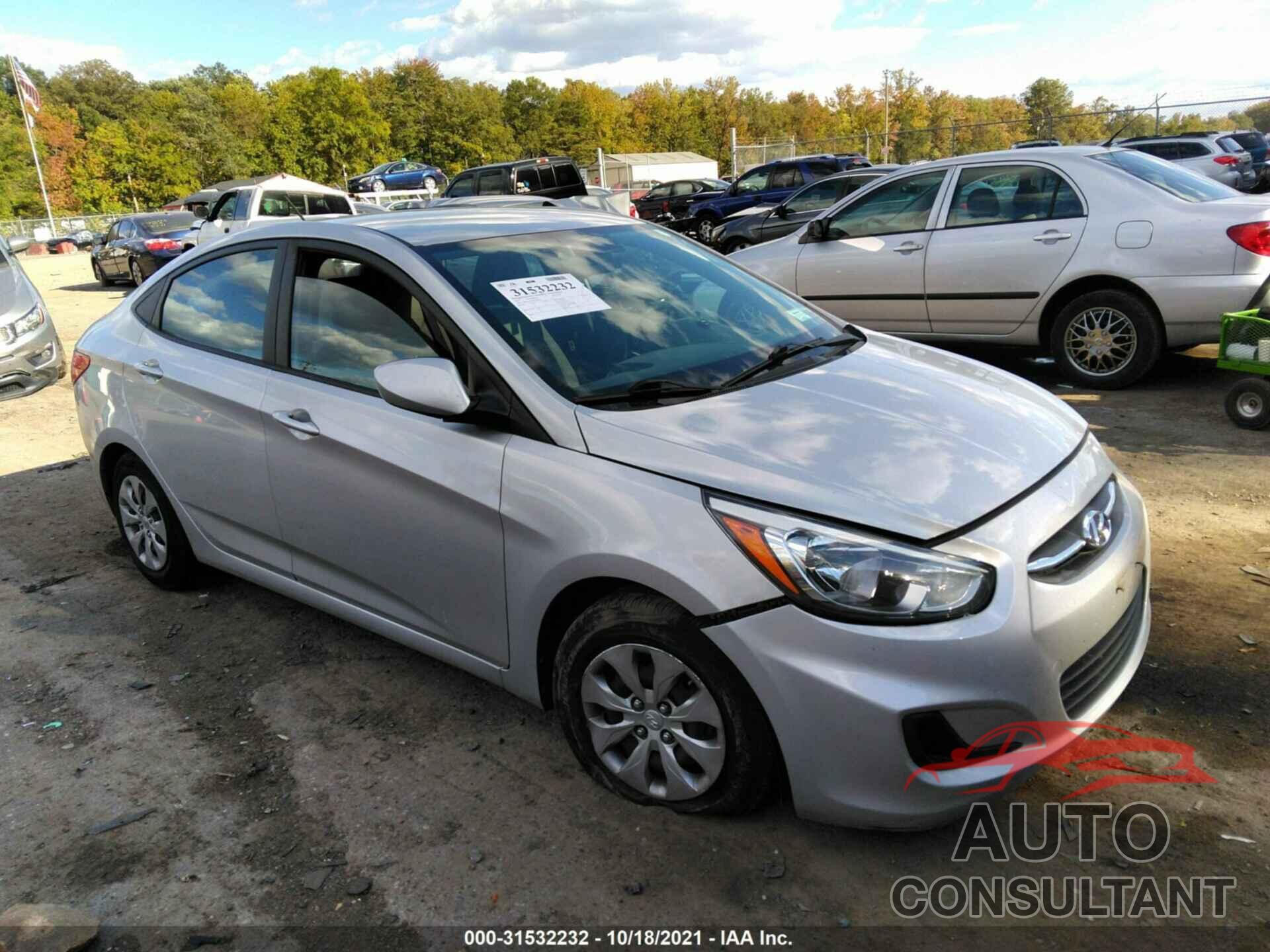 HYUNDAI ACCENT 2017 - KMHCT4AE4HU265591