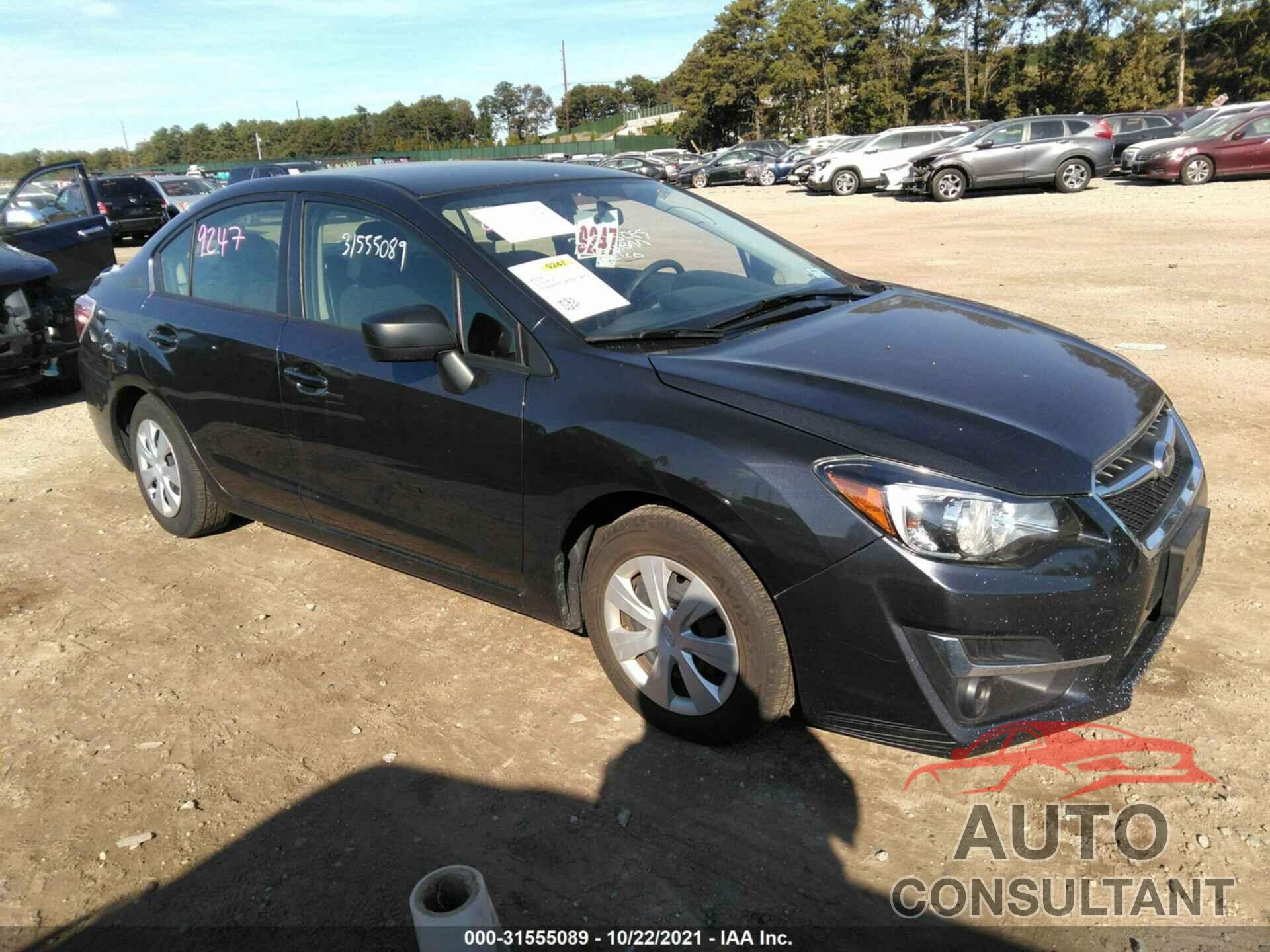SUBARU IMPREZA SEDAN 2016 - JF1GJAA6XGH011724