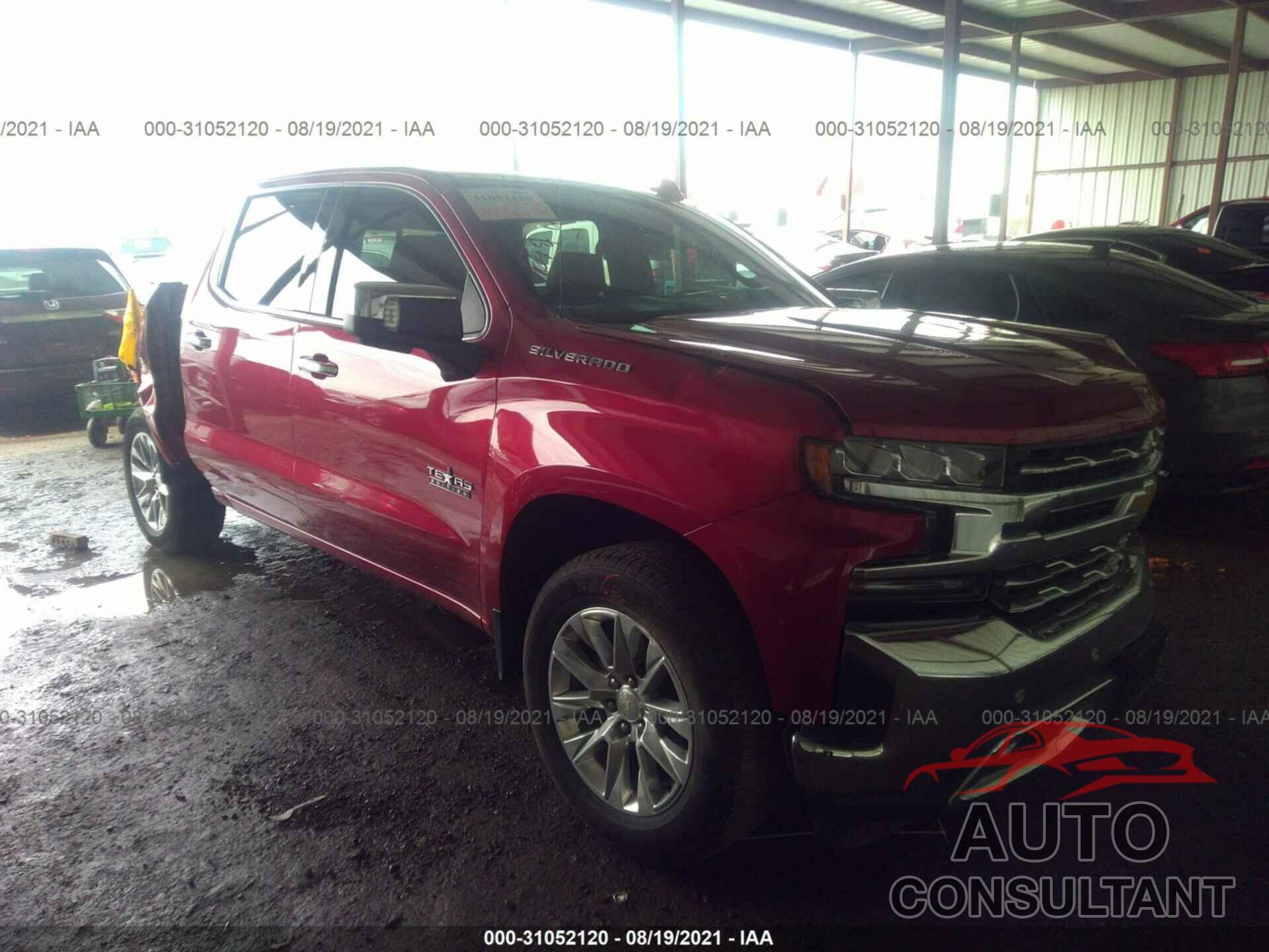 CHEVROLET SILVERADO 1500 2021 - 1GCPWEED5MZ138561