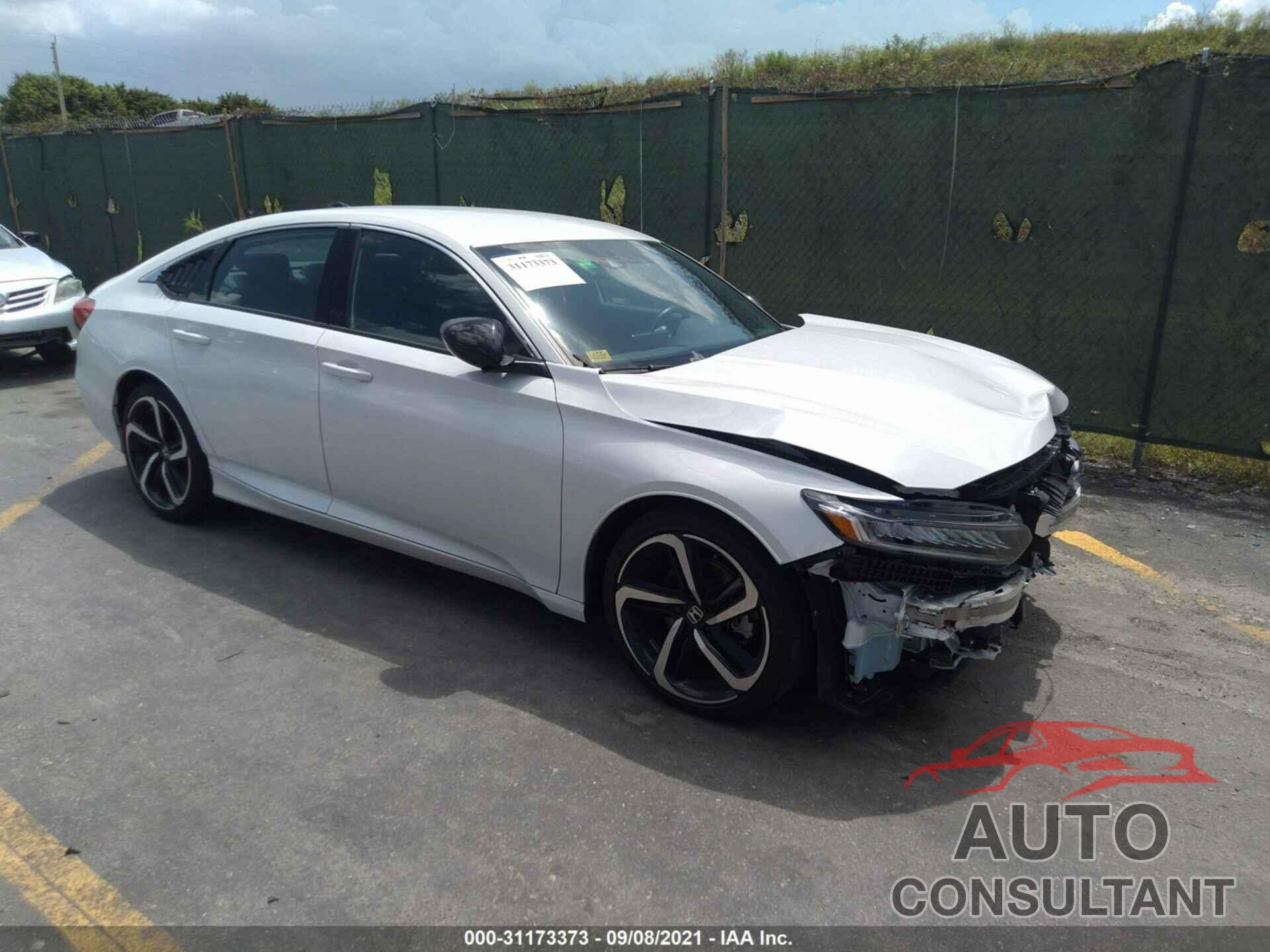 HONDA ACCORD SEDAN 2021 - 1HGCV1F39MA038639