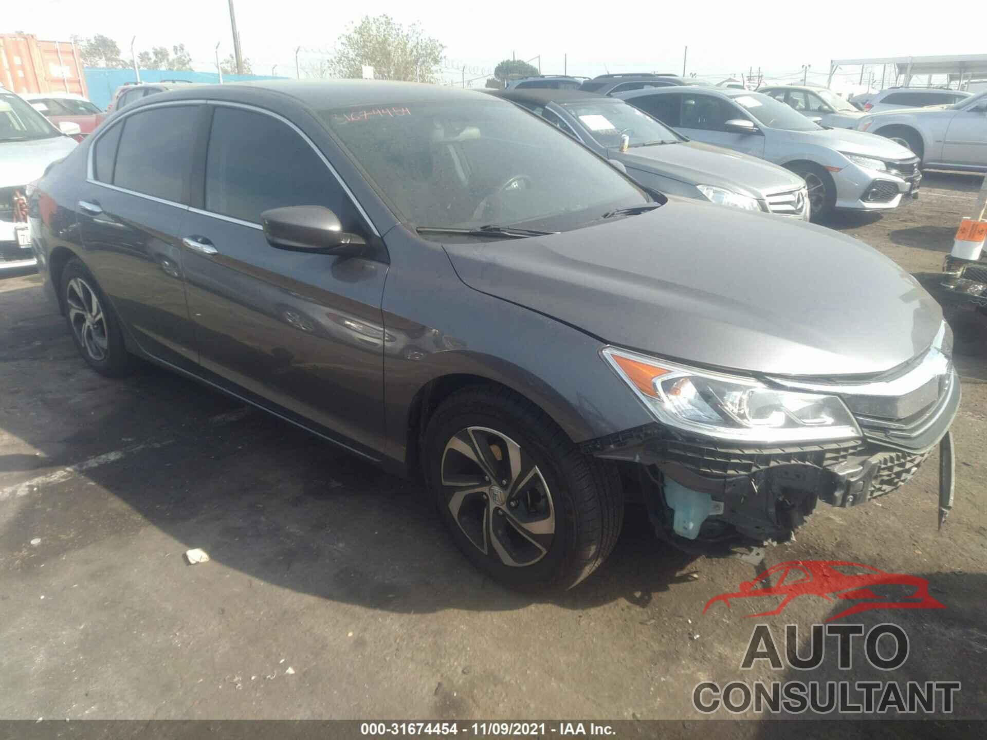 HONDA ACCORD SEDAN 2016 - 1HGCR2F32GA012088