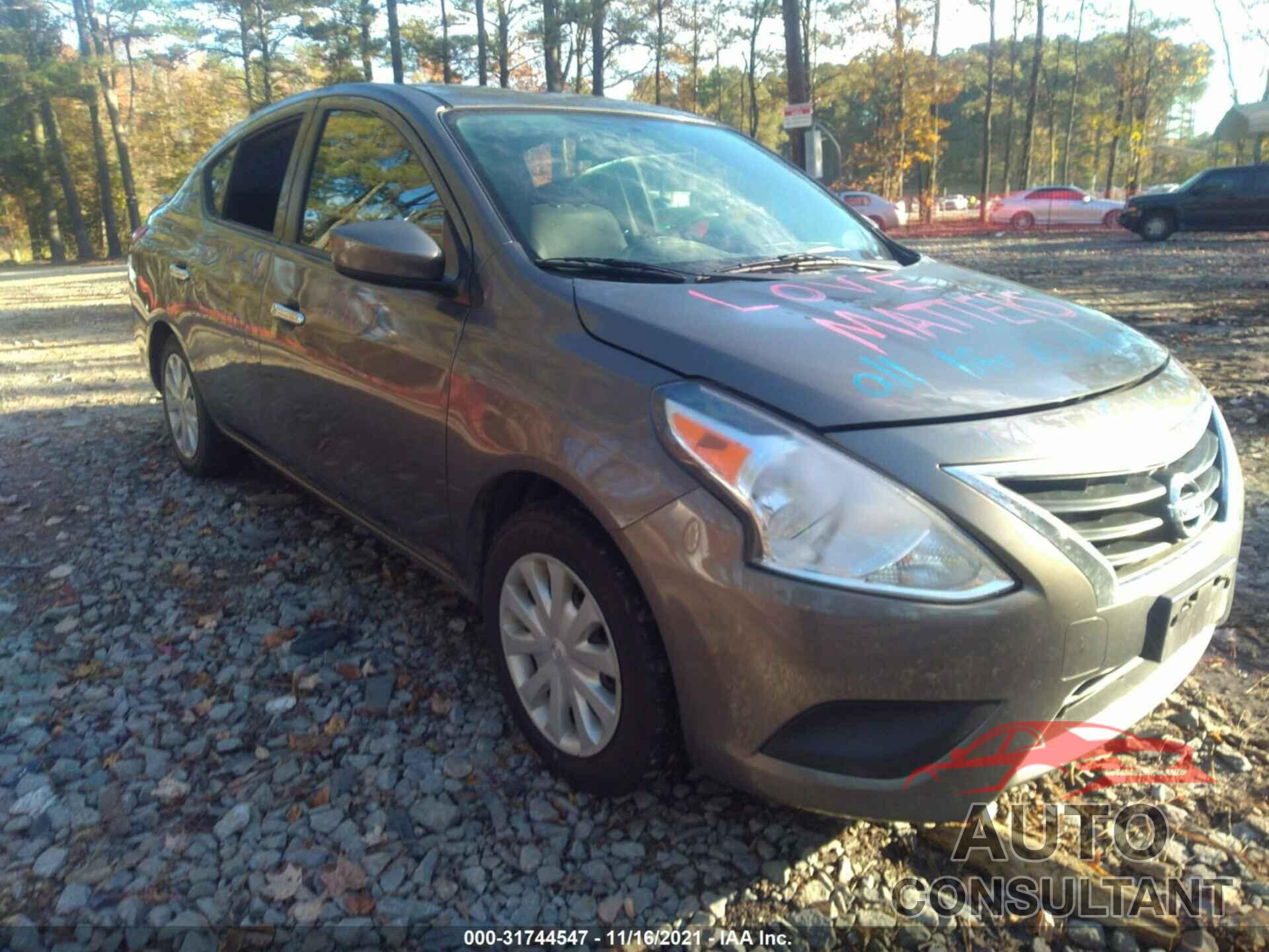 NISSAN VERSA 2016 - 3N1CN7AP8GL845360